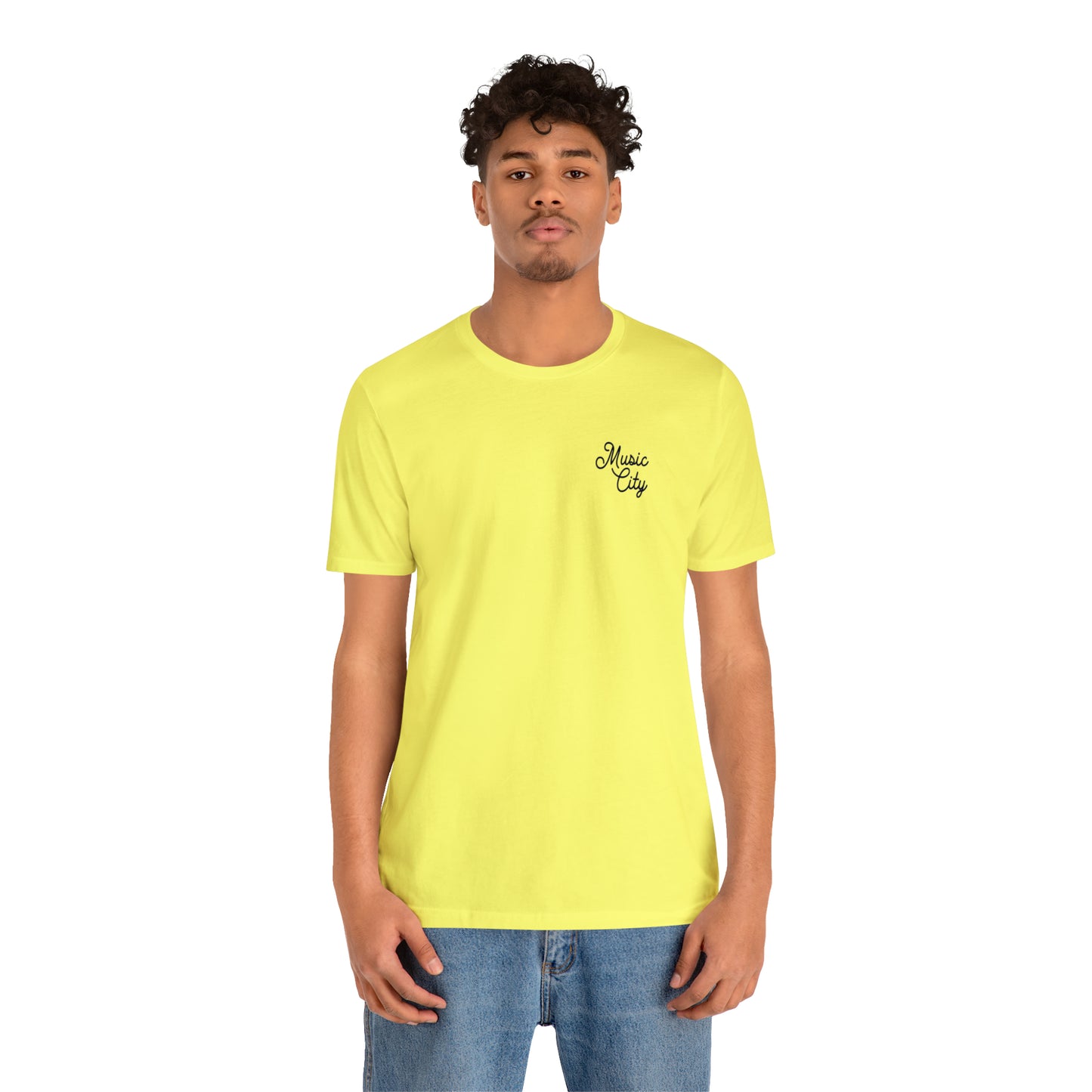 Music City Script SkullTeeth Short Sleeve Tee