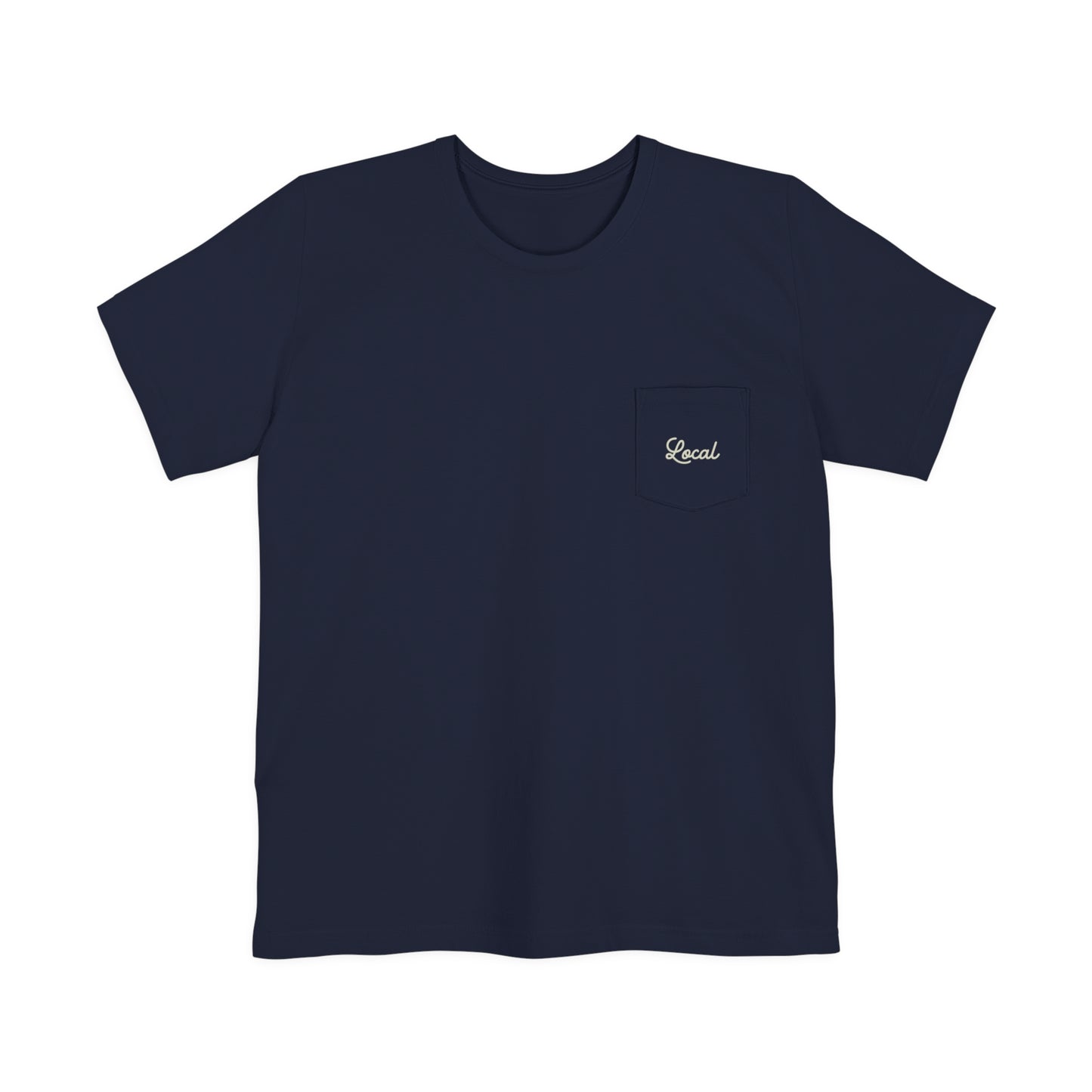 Local Script Unisex Pocket Tee