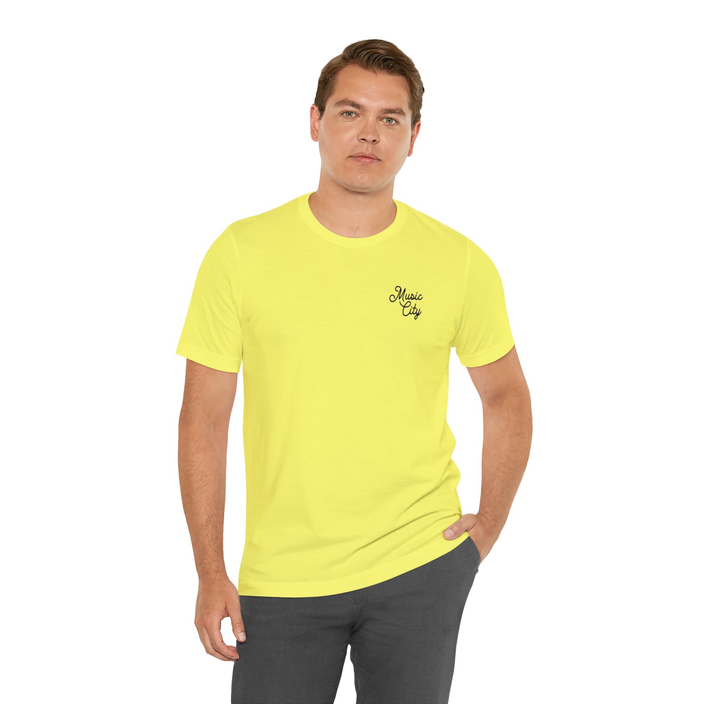 Music City Script SkullTeeth Short Sleeve Tee