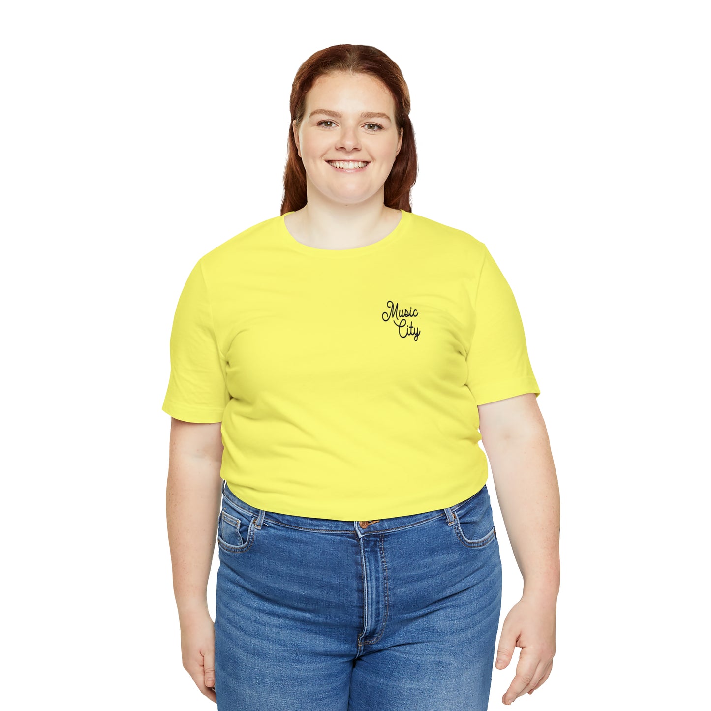 Music City Script SkullTeeth Short Sleeve Tee