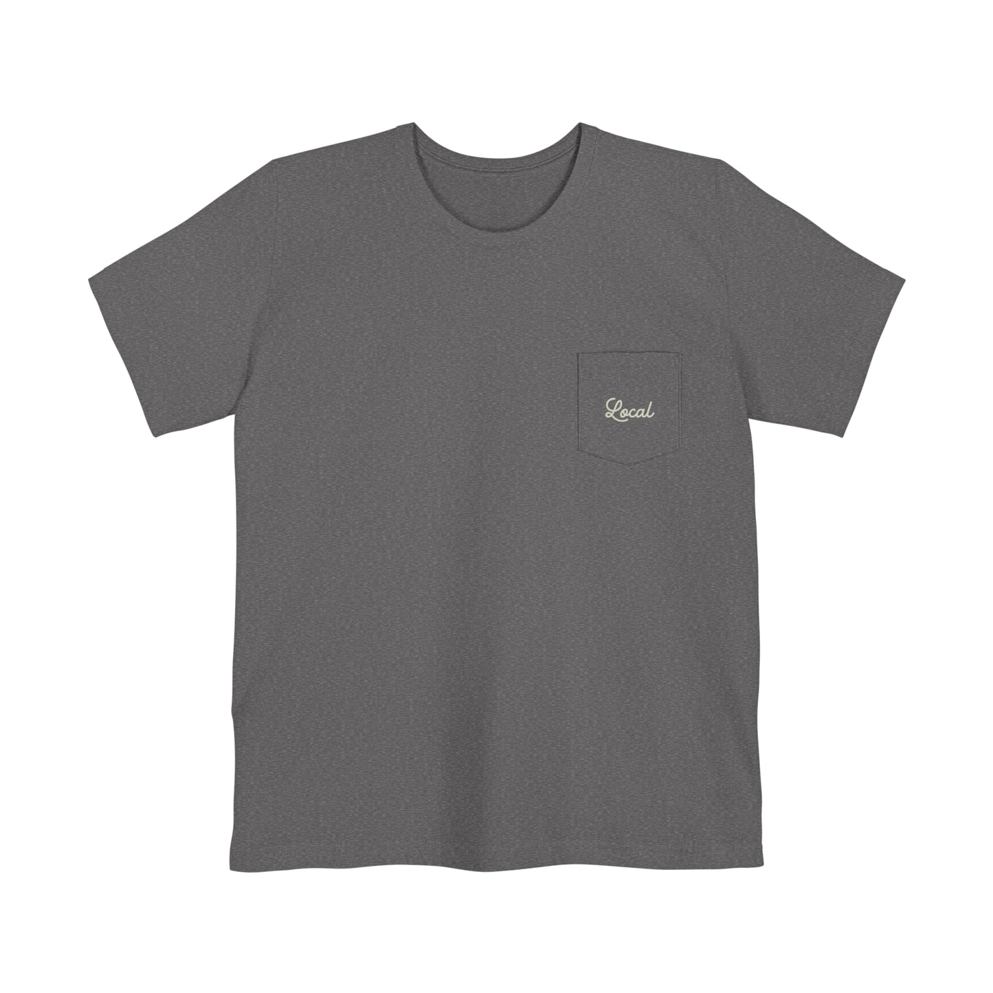 Local Script Unisex Pocket Tee