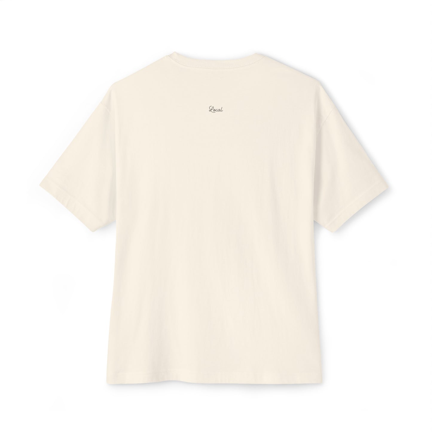 LOCAL MEAT N 3 Unisex Oversized Boxy Tee