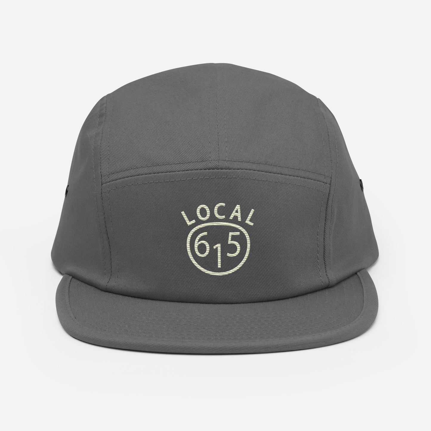 Local 615 Vintage Logo Five Panel Cap
