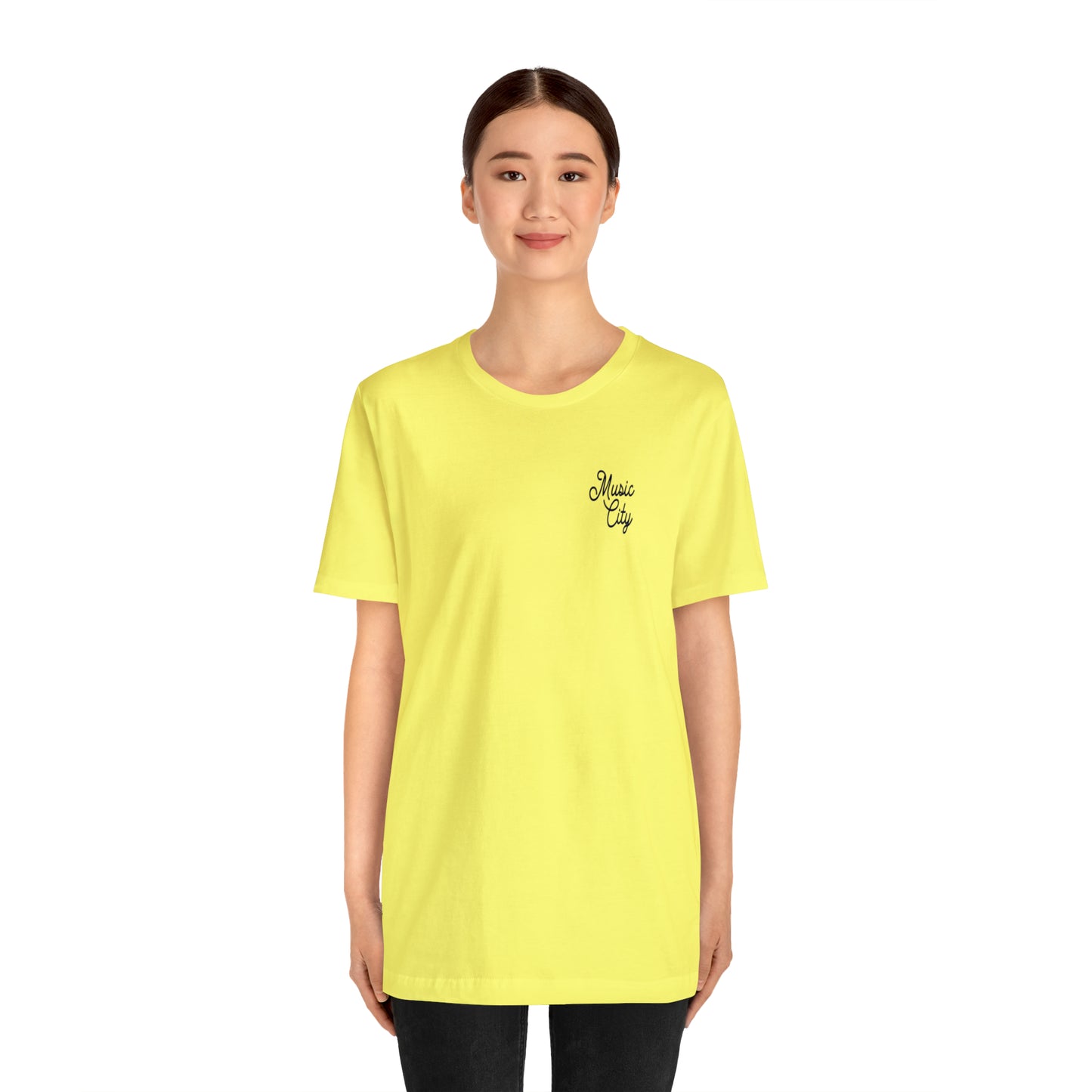 Music City Script SkullTeeth Short Sleeve Tee