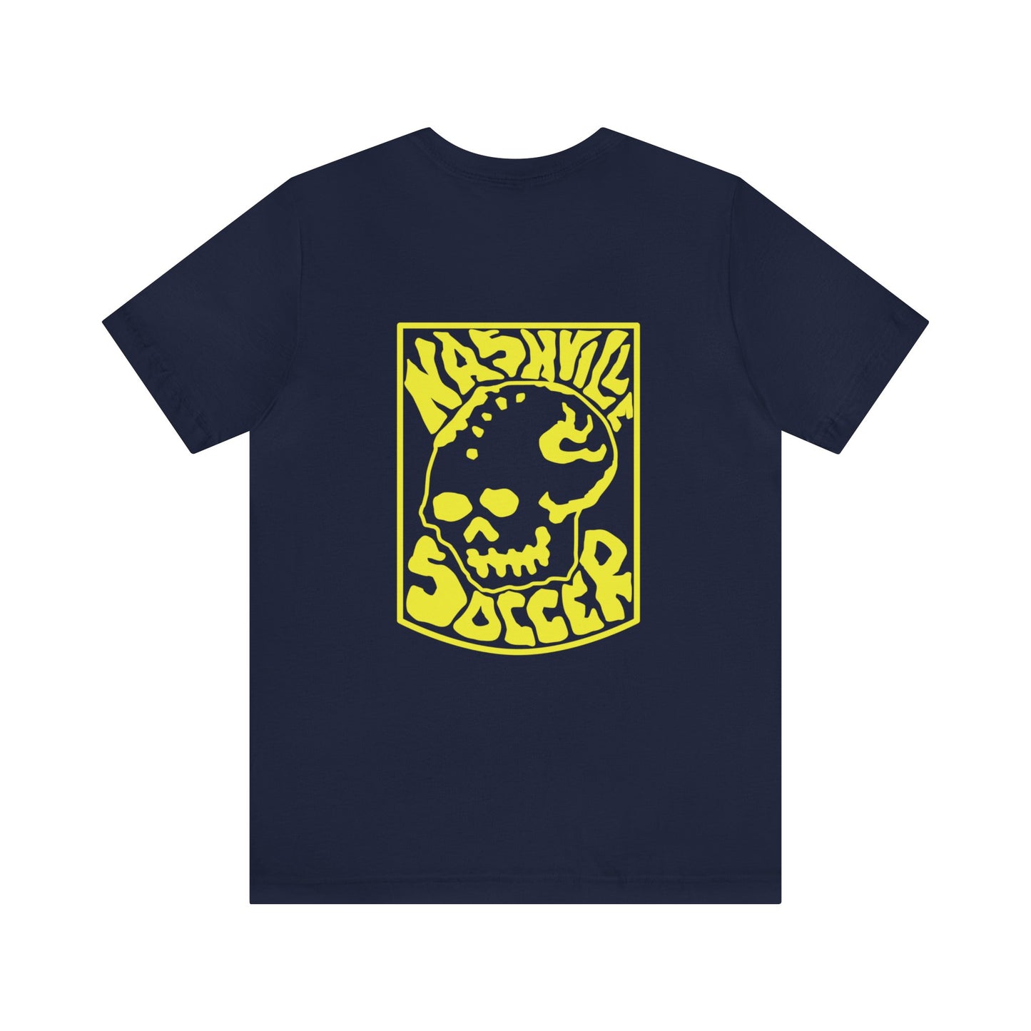 Nashville Soccer Mori Skull Unisex Jersey Short Sleeve Tee
