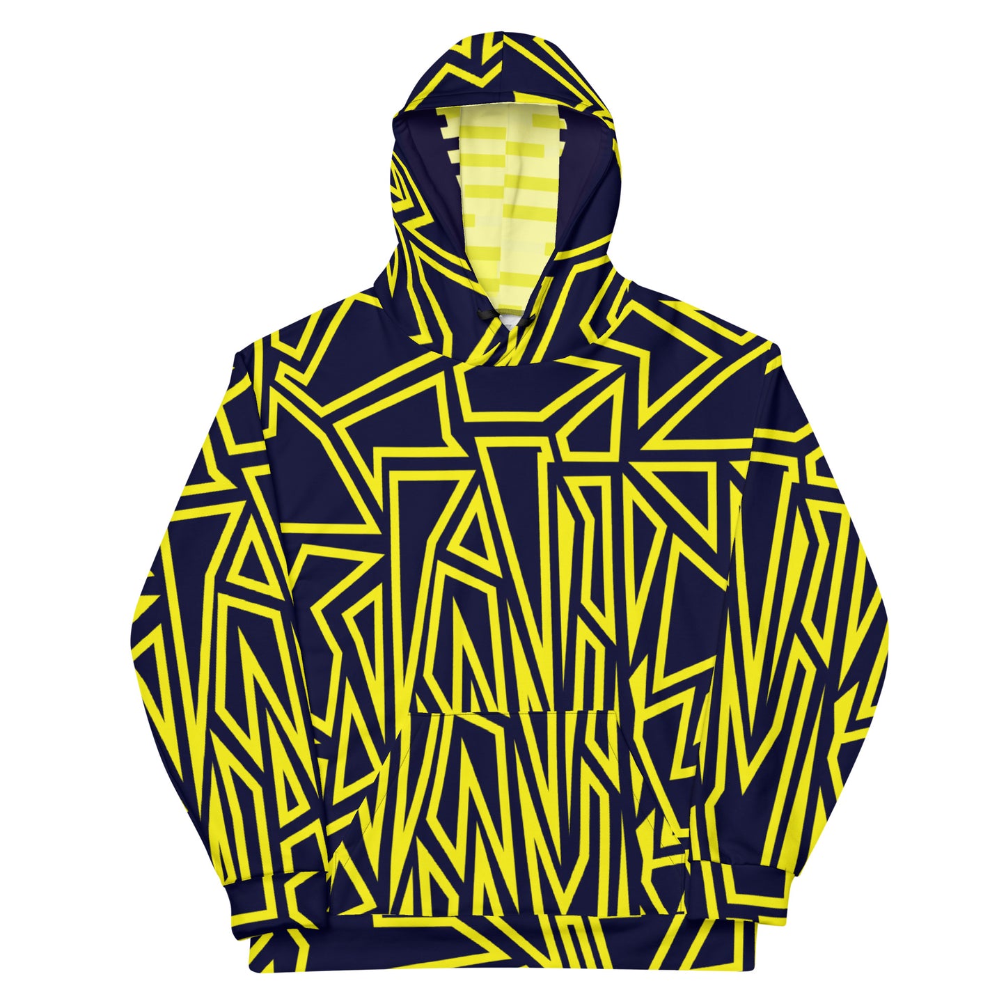 Broken N pattern Unisex Hoodie