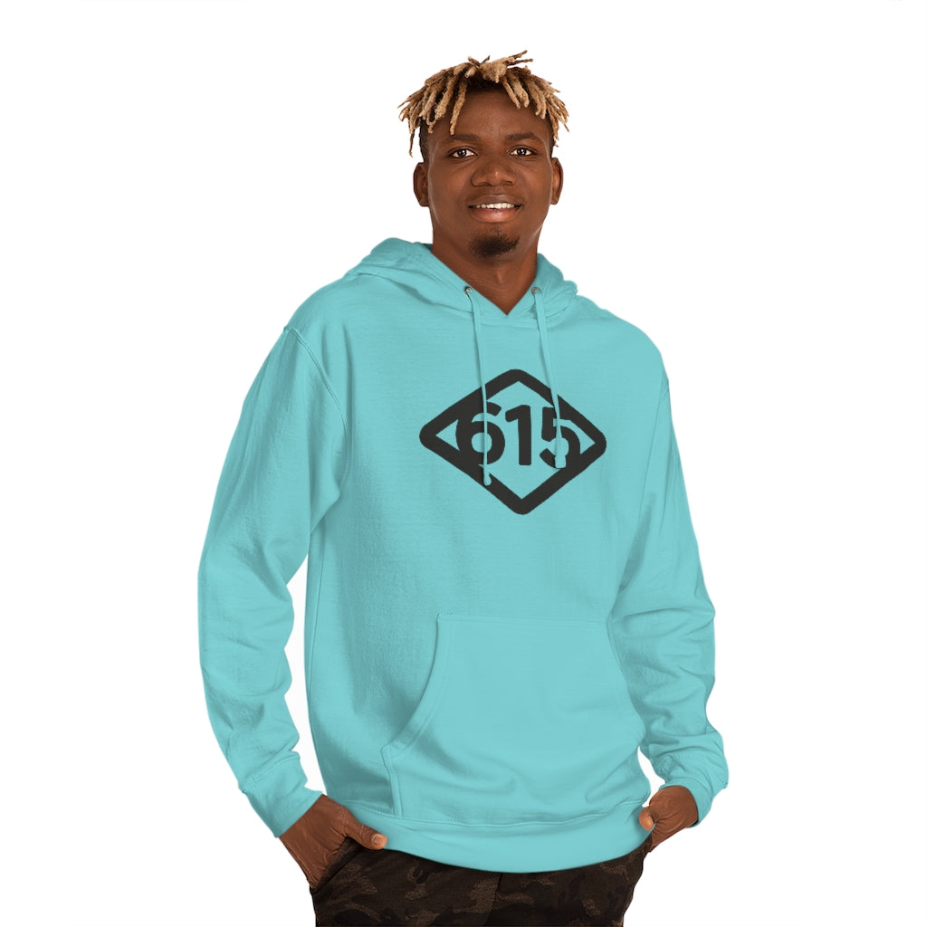 615 Diamond Unisex Hooded Sweatshirt