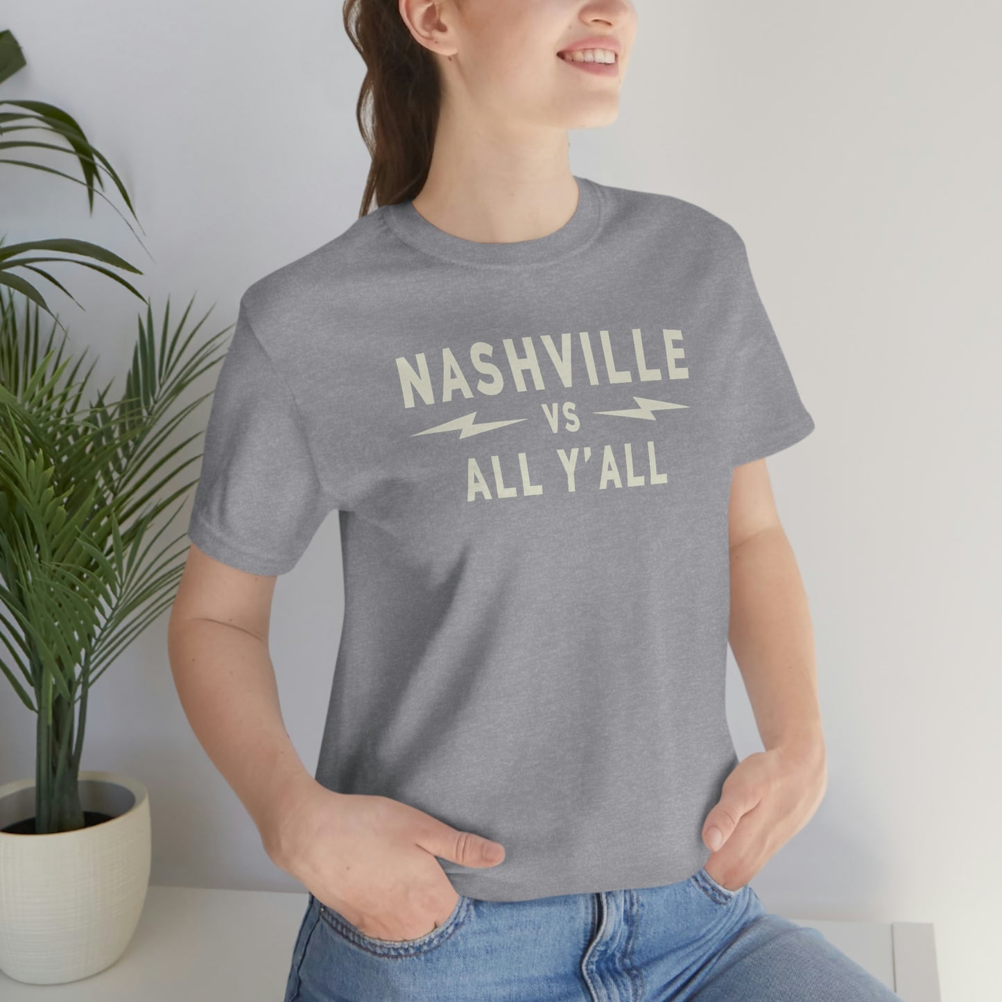 Nashville Vs White Text graphic