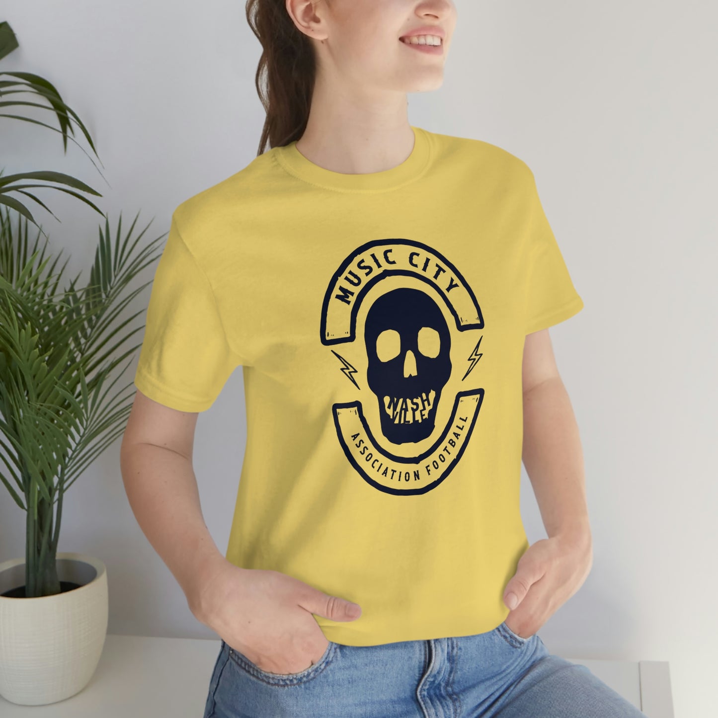 MC Biker Badge Nashteeth J Short Sleeve Tee