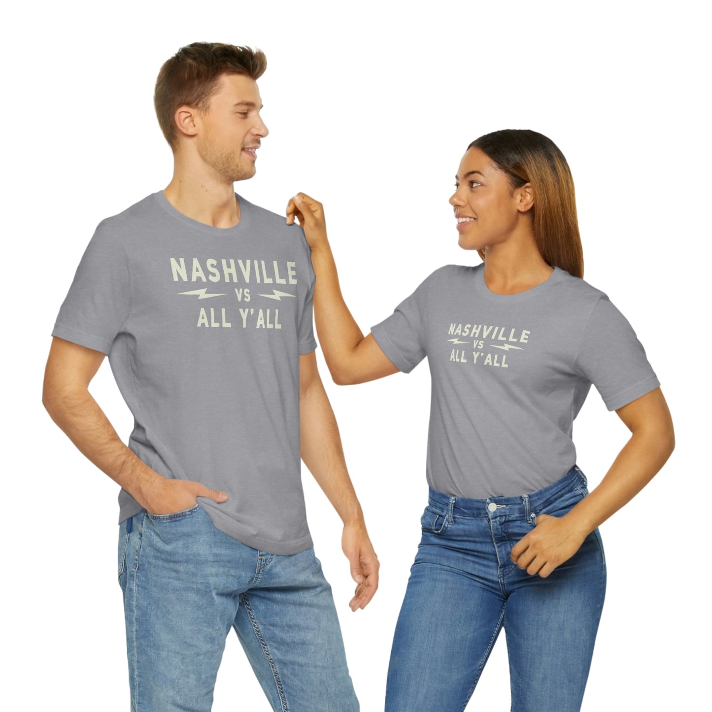 Nashville Vs White Text graphic