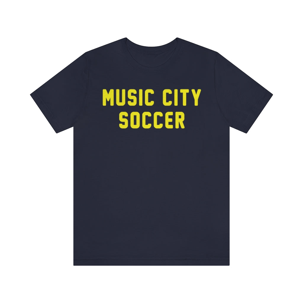 Music City Soccer Short Sleeve Tee