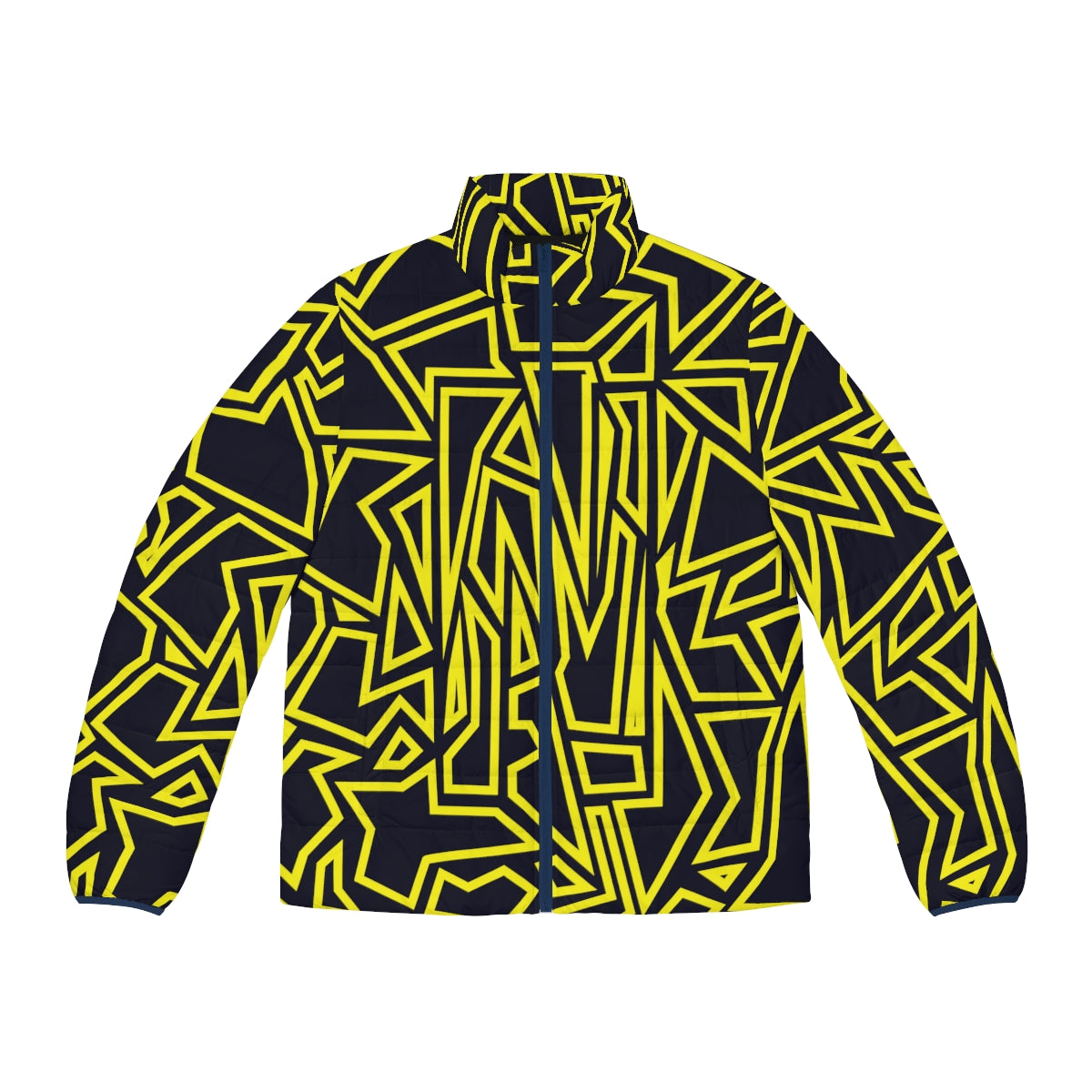 Hidden N graphic puffer jacket