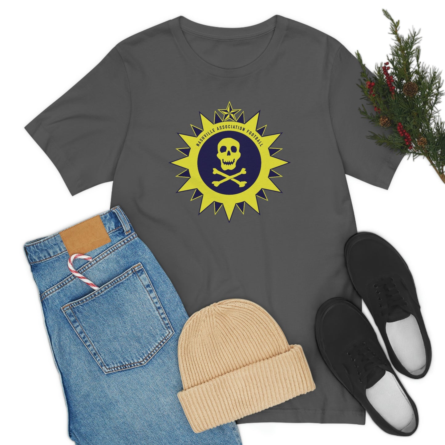City Seal NAF Skull Short Sleeve Tee