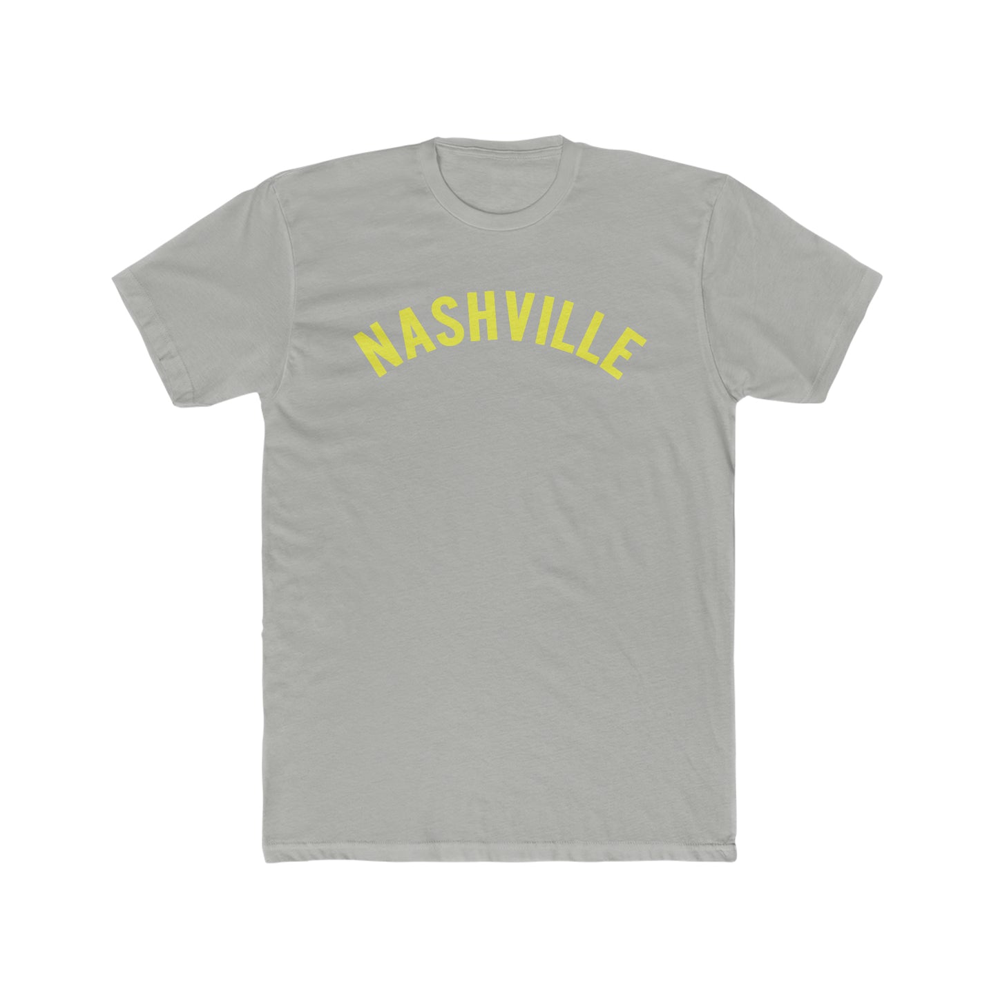Nashville Curved Text Cotton Crew Tee