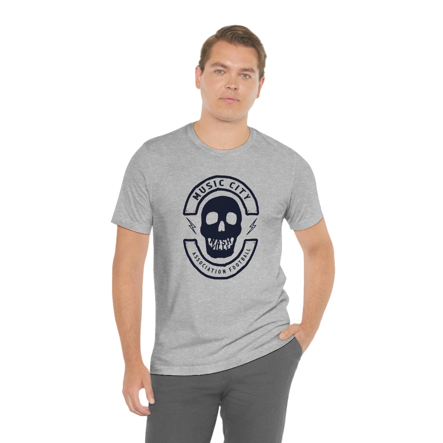 MC Biker Badge Nashteeth J Short Sleeve Tee
