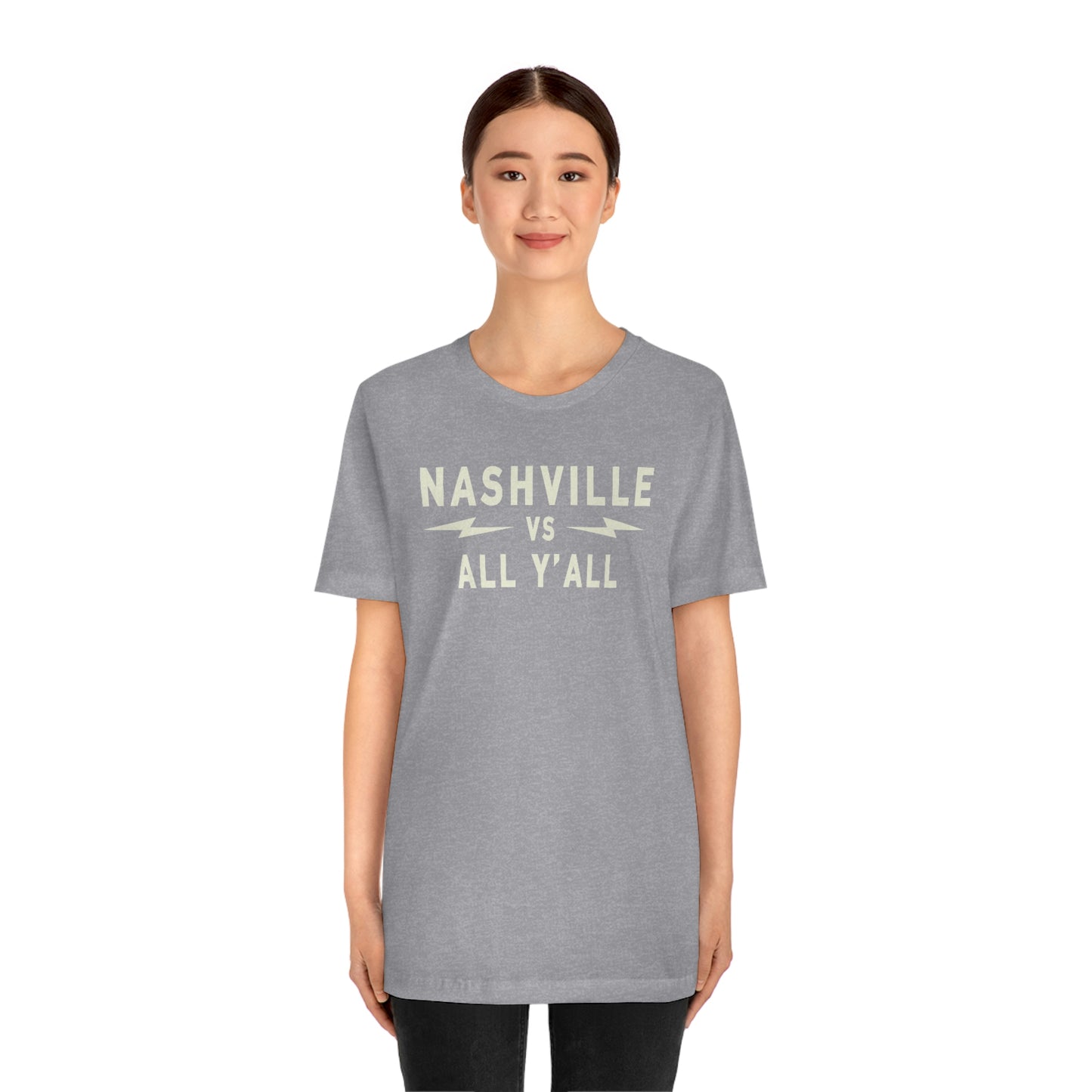 Nashville Vs White Text graphic