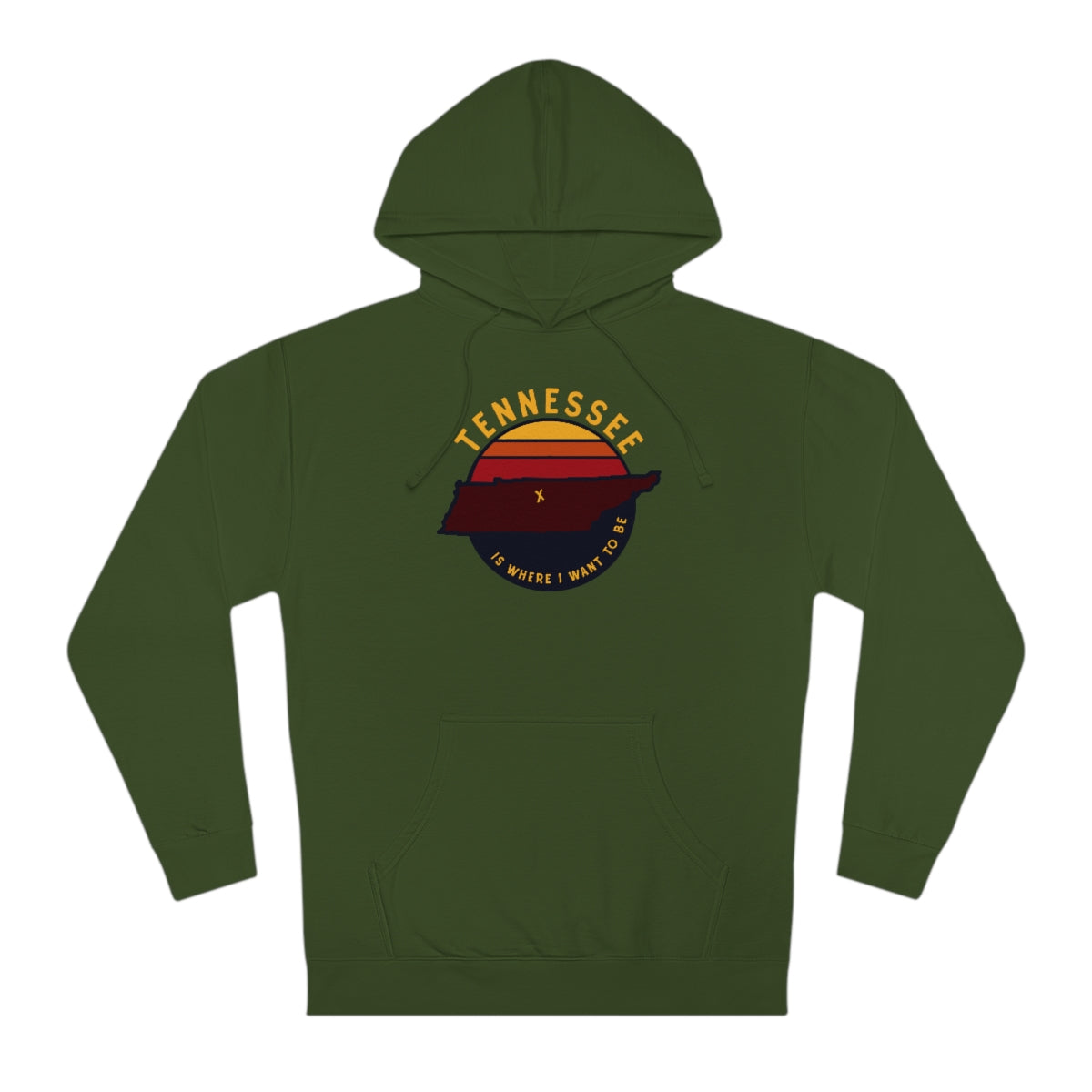 TN Is Wher_Unisex Hooded Sweatshirt
