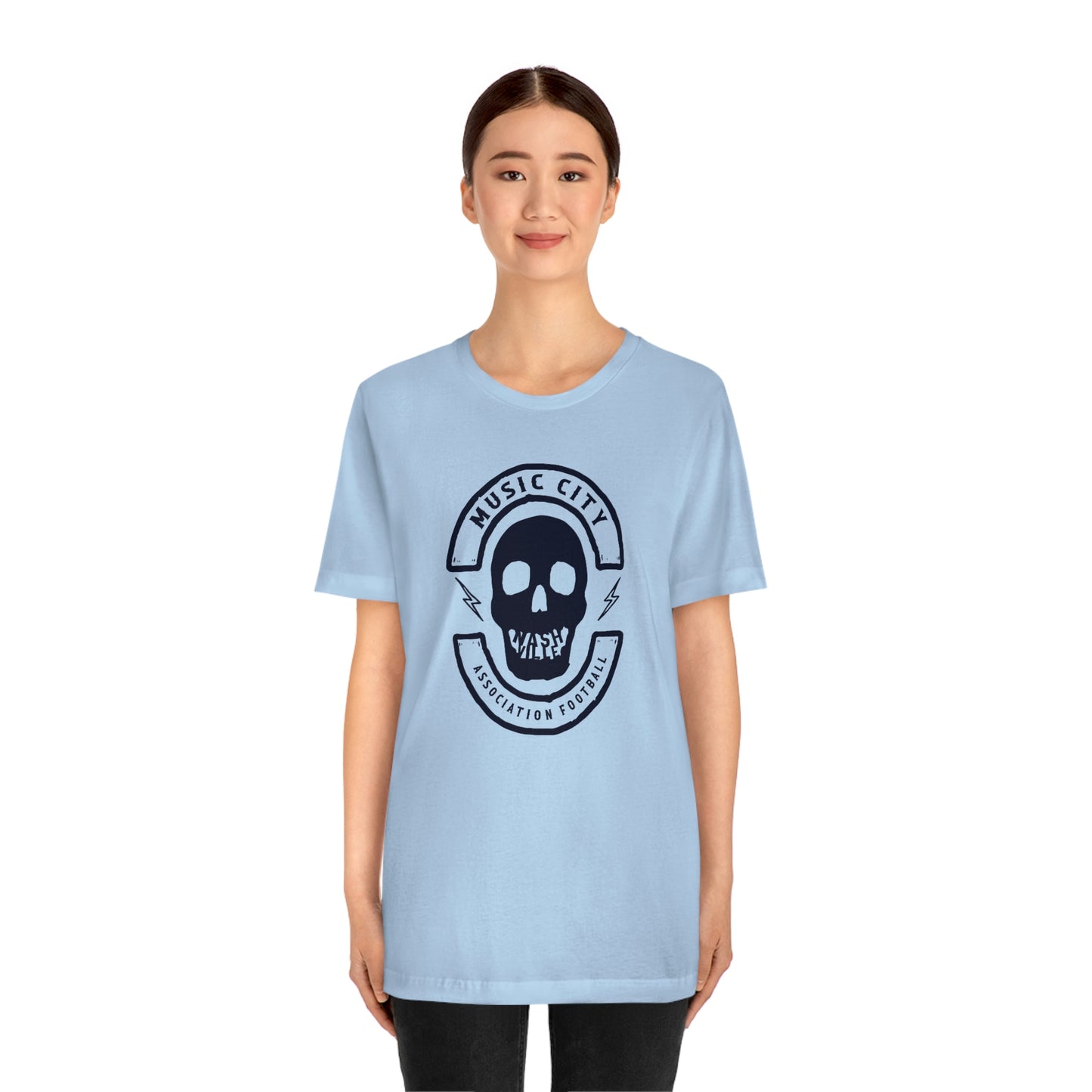 MC Biker Badge Nashteeth J Short Sleeve Tee
