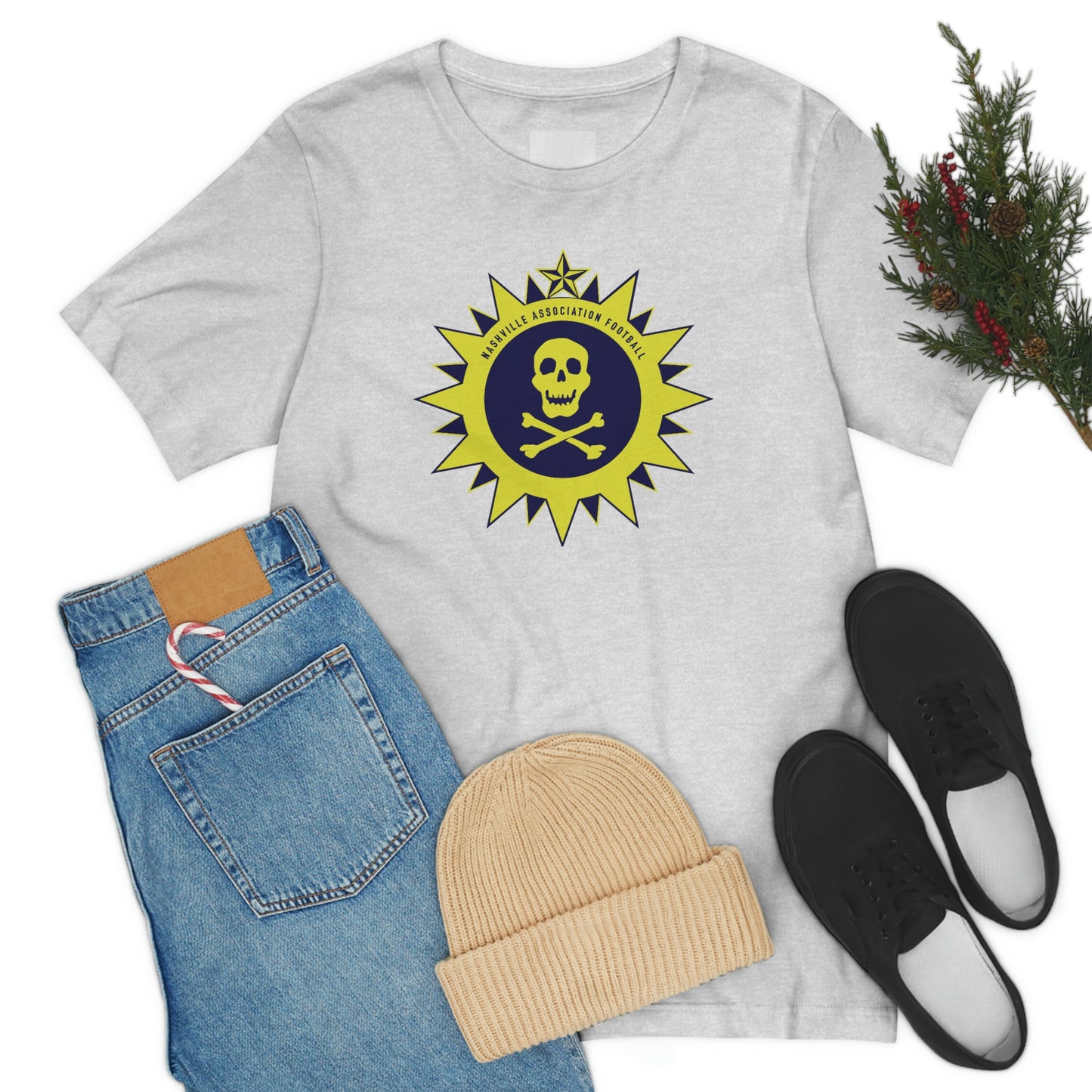 City Seal NAF Skull Short Sleeve Tee