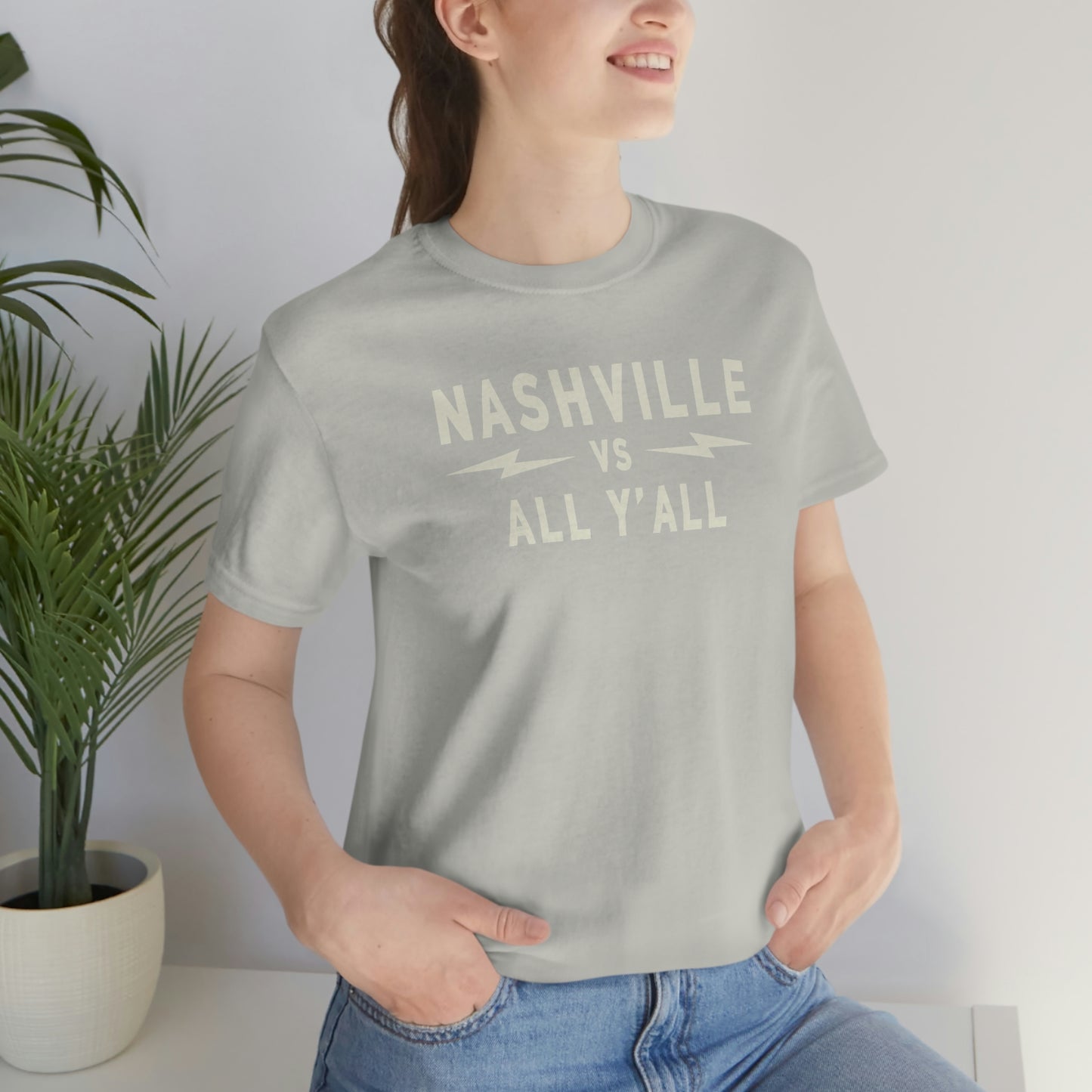 Nashville Vs White Text graphic