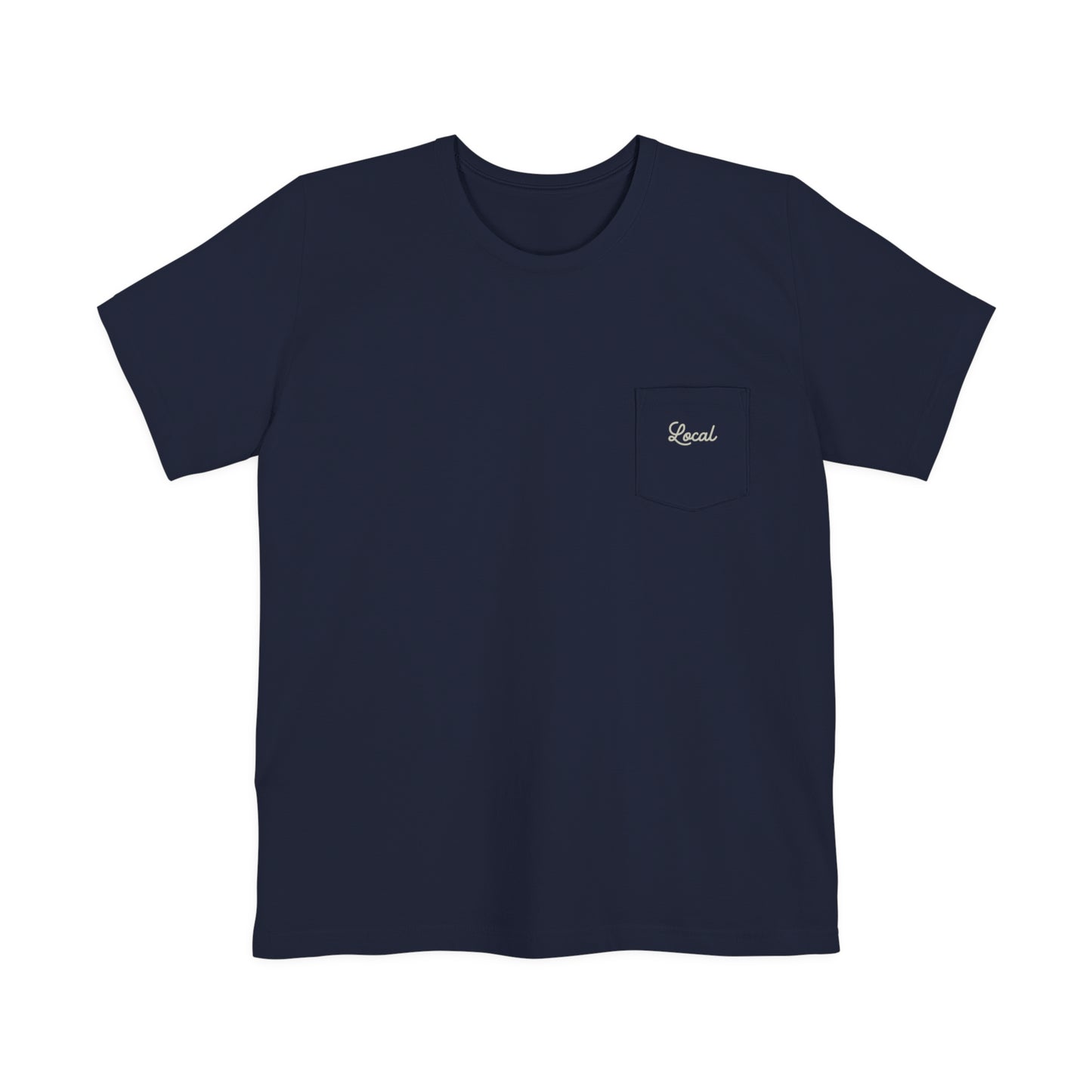 Local Script Unisex Pocket Tee