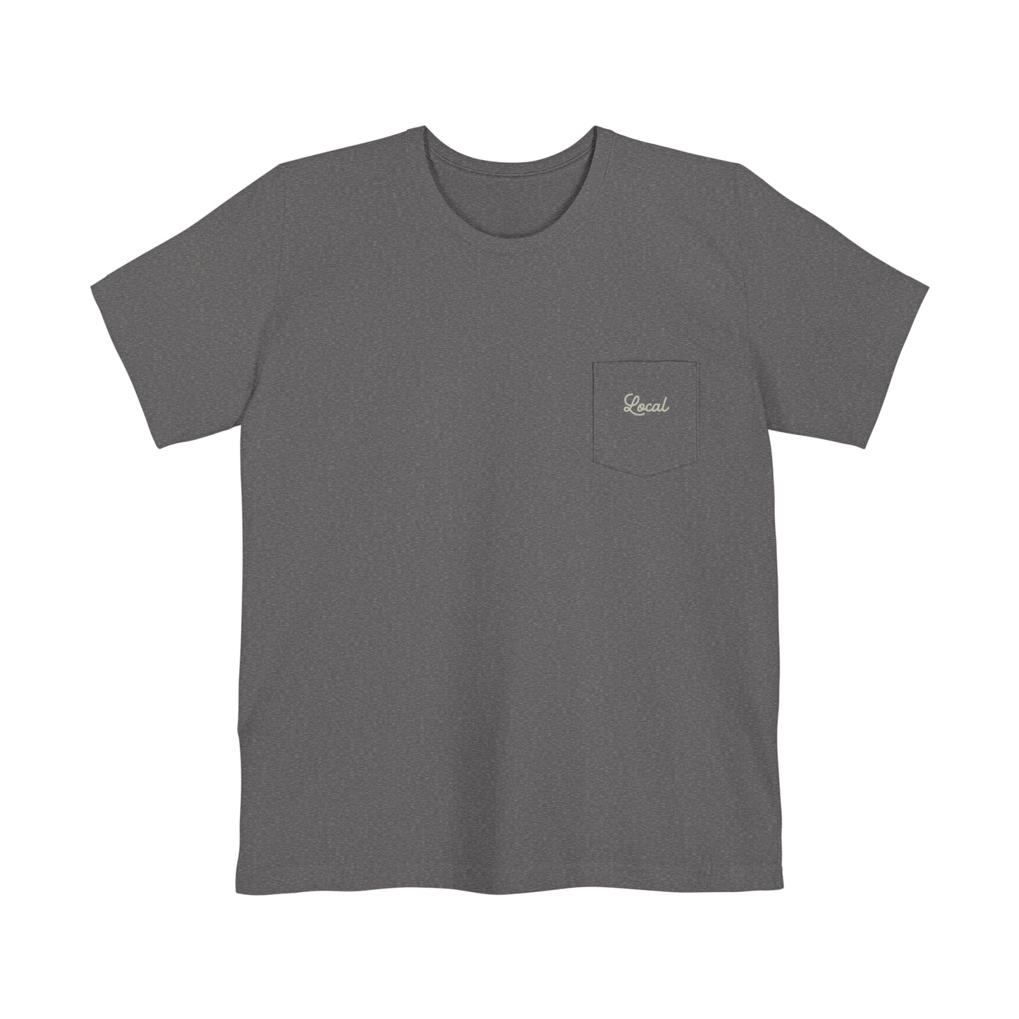 Local Script Unisex Pocket Tee
