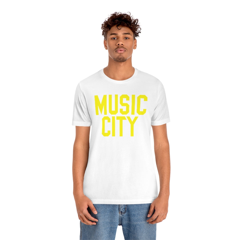 Music City Block Short Sleeve Tee