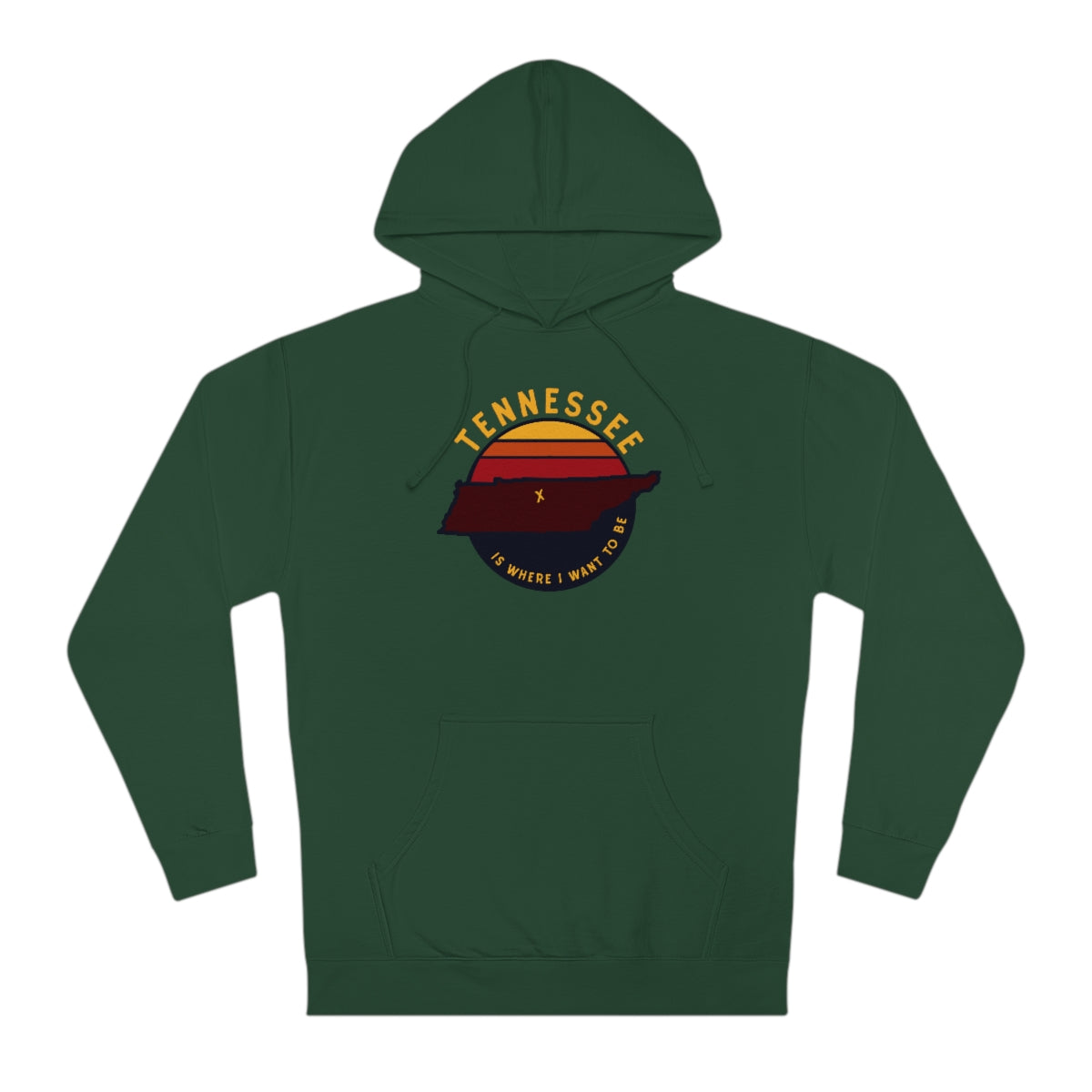 TN Is Wher_Unisex Hooded Sweatshirt
