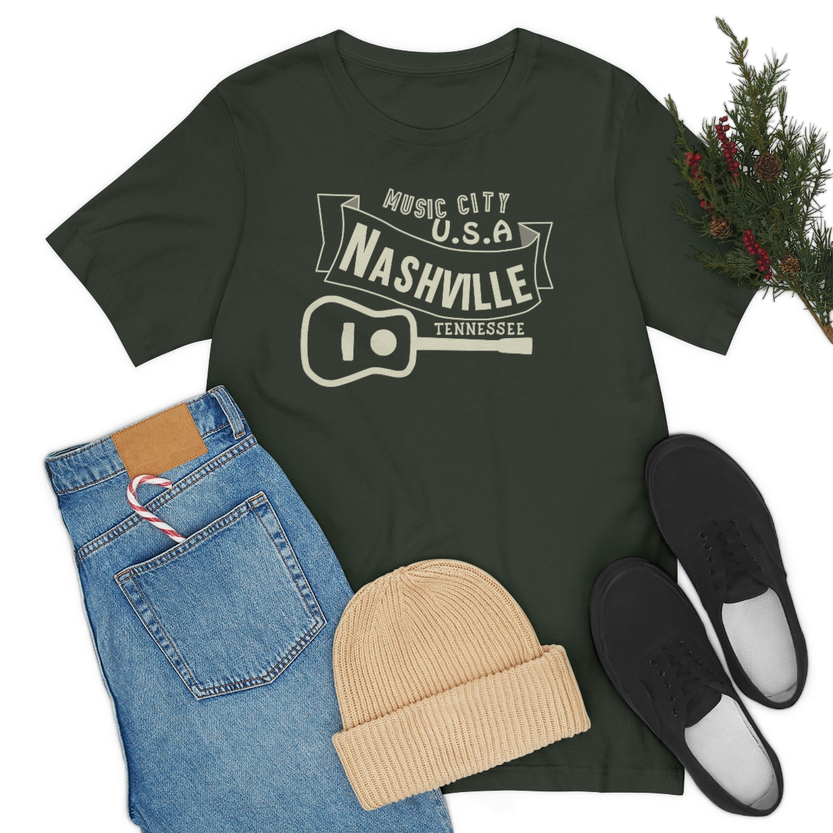 Nashville TN Banner Tshirt