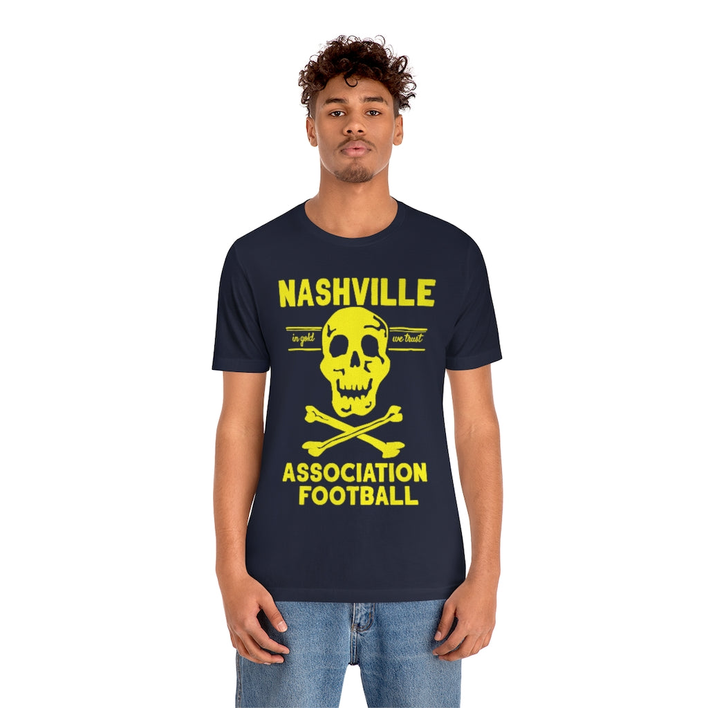 NAF Grungy Skull Short Sleeve Tee