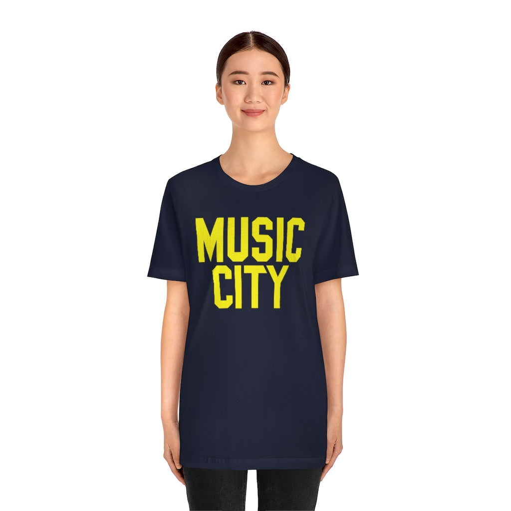 Music City Block Short Sleeve Tee