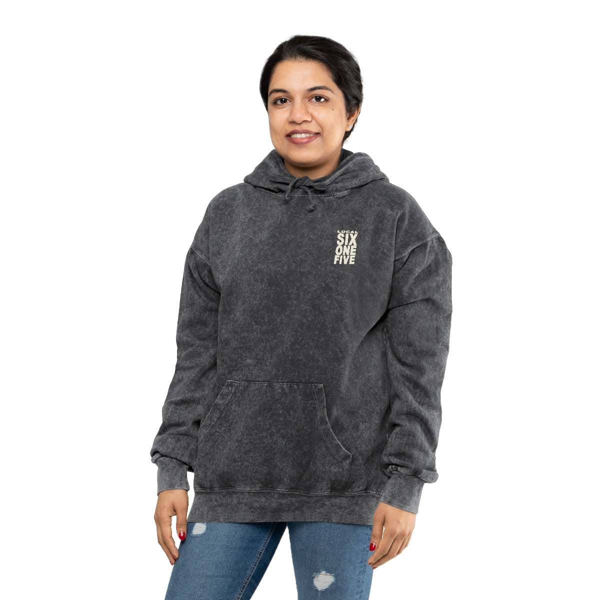 Local NashTeeth Unisex Mineral Wash Hoodie