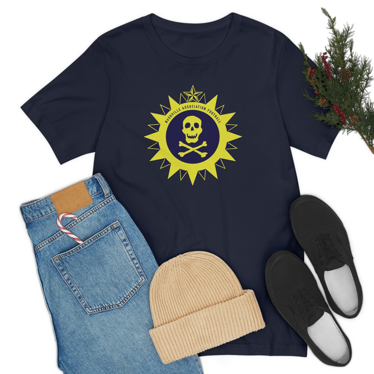 City Seal NAF Skull Short Sleeve Tee