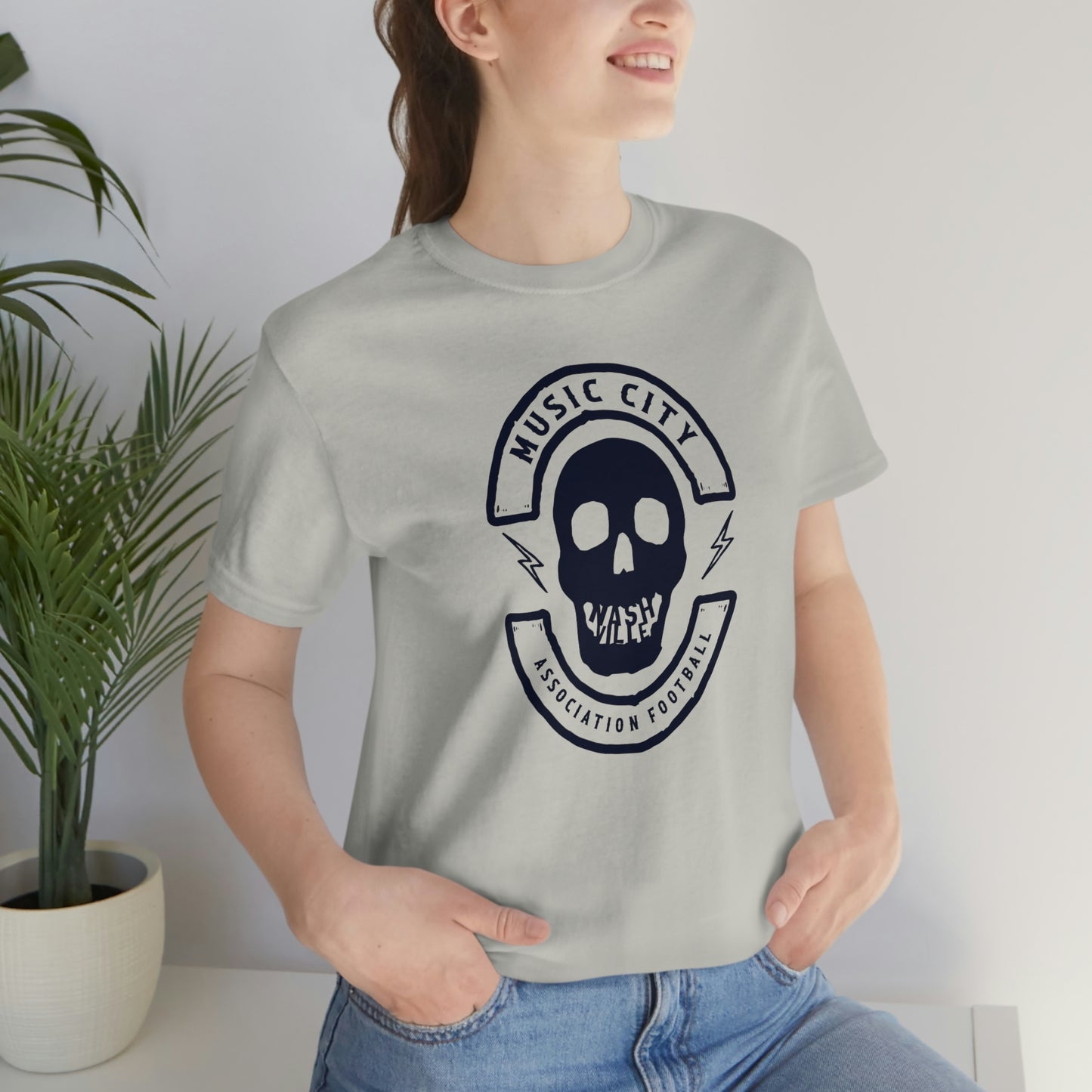 MC Biker Badge Nashteeth J Short Sleeve Tee