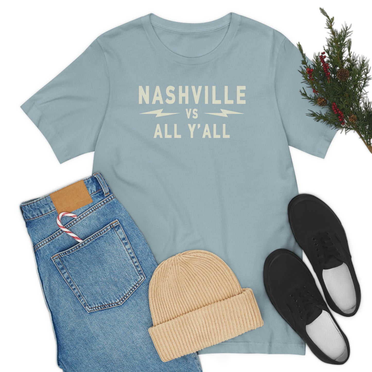 Nashville Vs White Text graphic