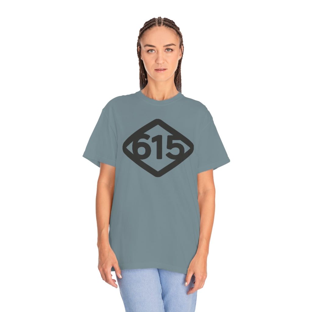 615 Diamond Unisex Garment-Dyed T-shirt