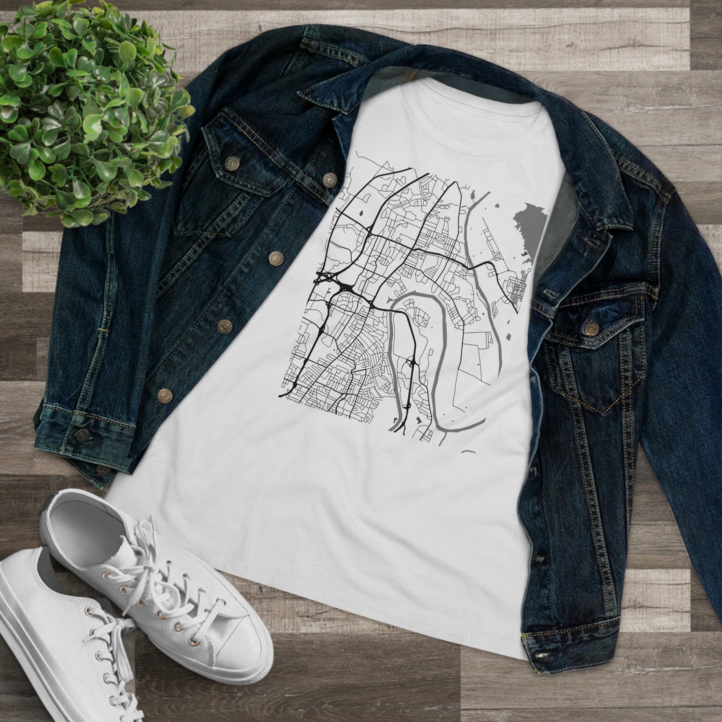 Madison Map Women's Premium Tee