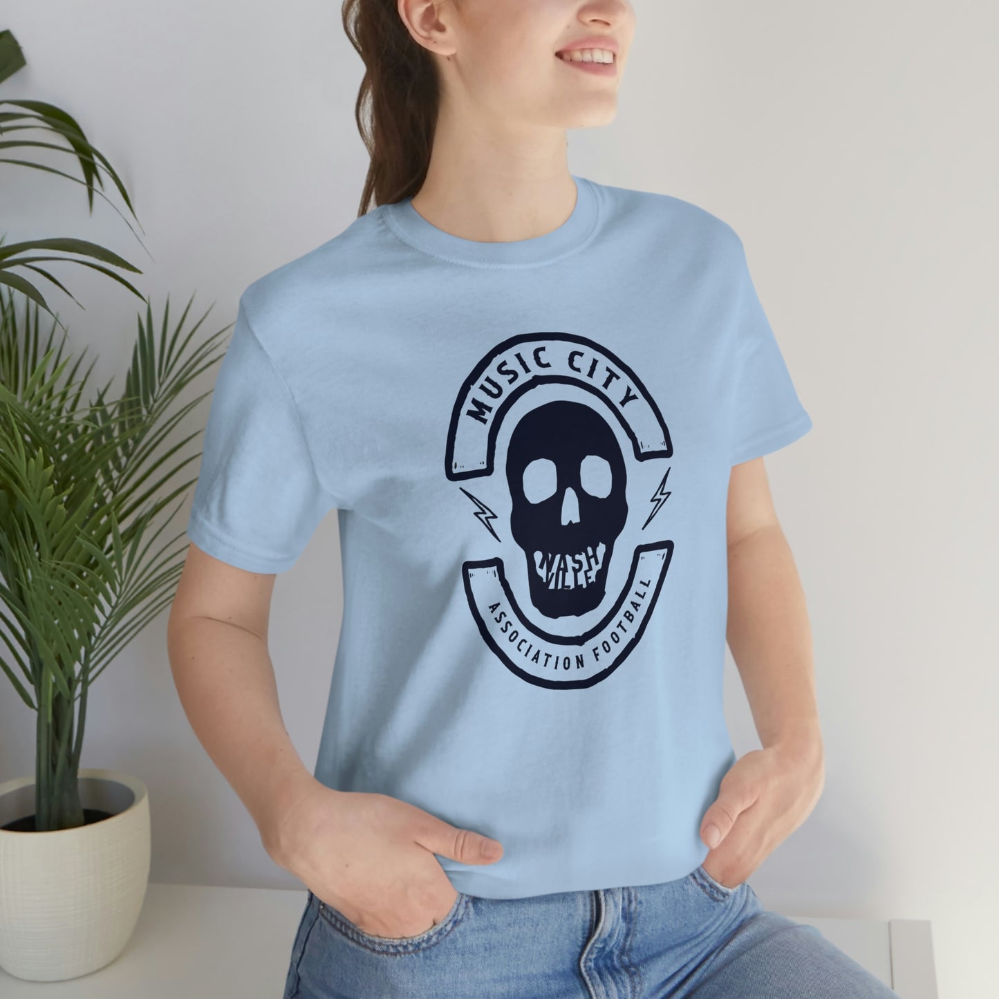 MC Biker Badge Nashteeth J Short Sleeve Tee
