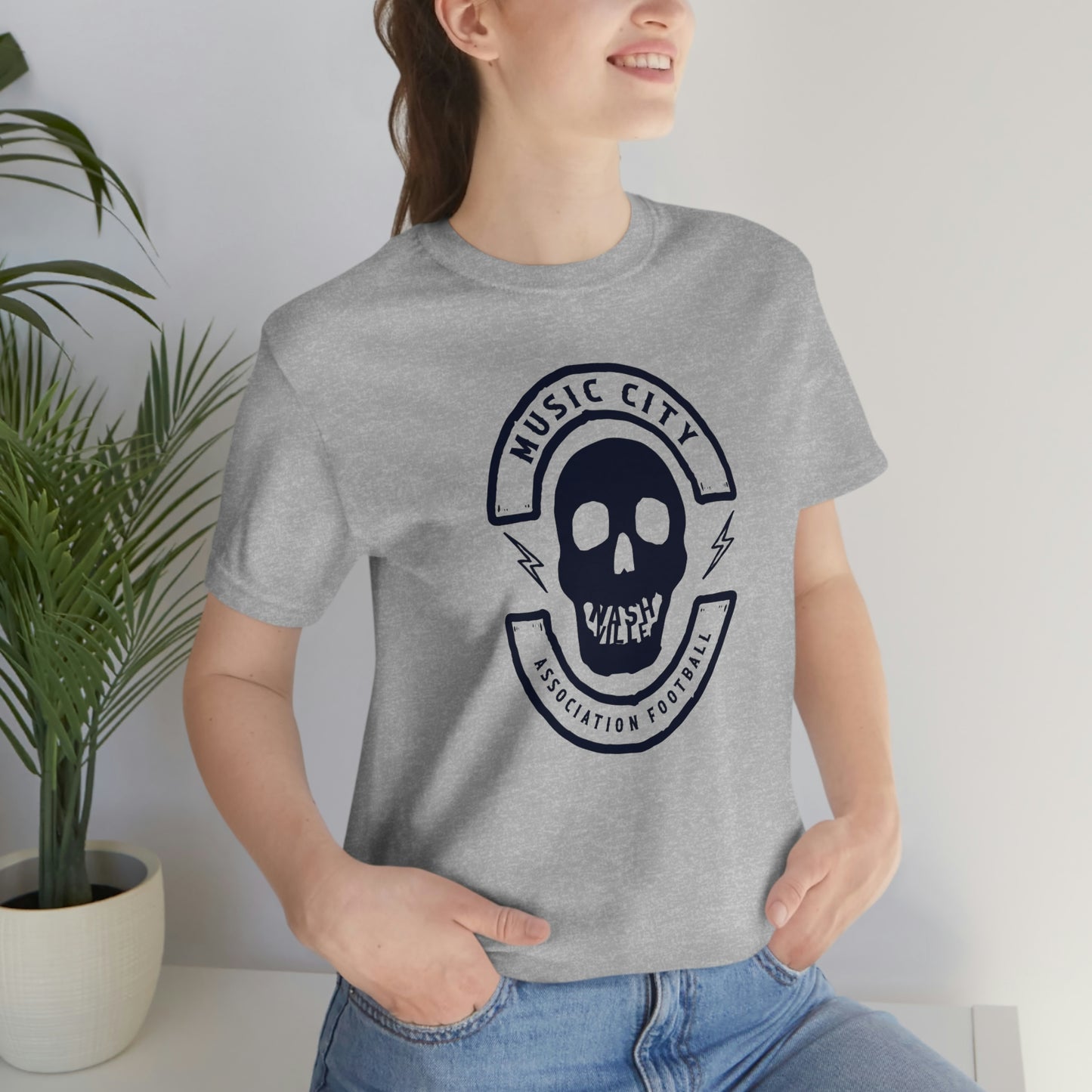 MC Biker Badge Nashteeth J Short Sleeve Tee