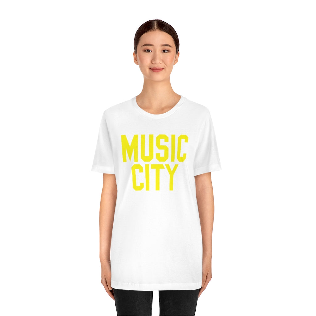 Music City Block Short Sleeve Tee