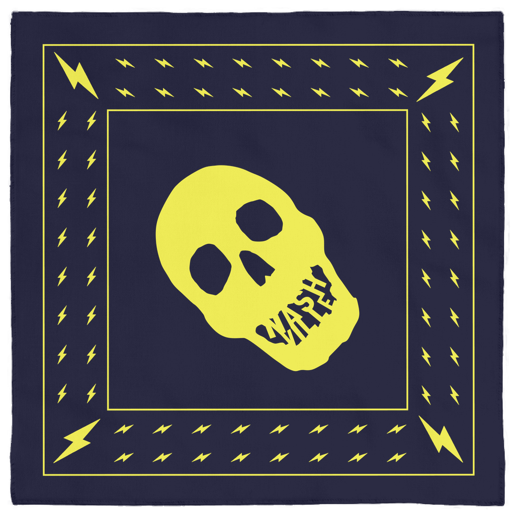 NashTeeth Skull and Bolts Bandana