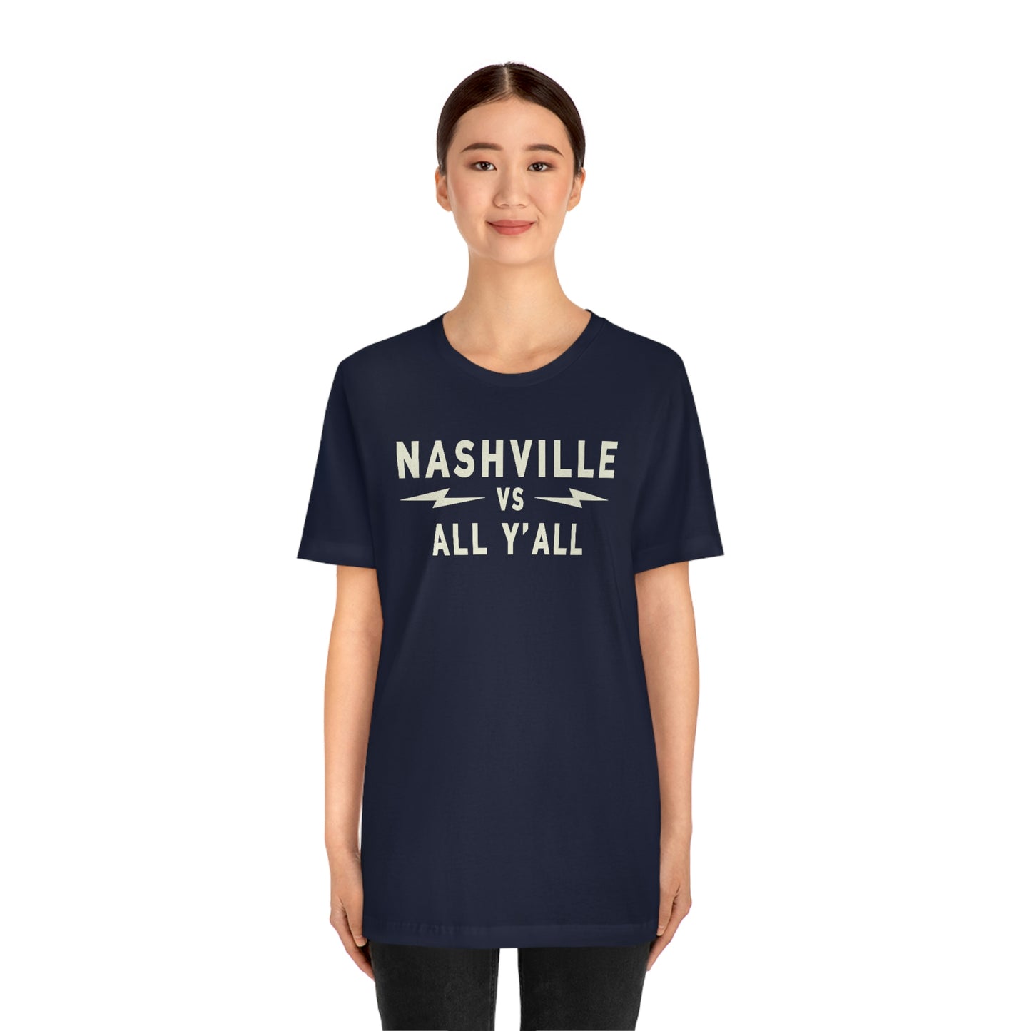 Nashville Vs White Text graphic