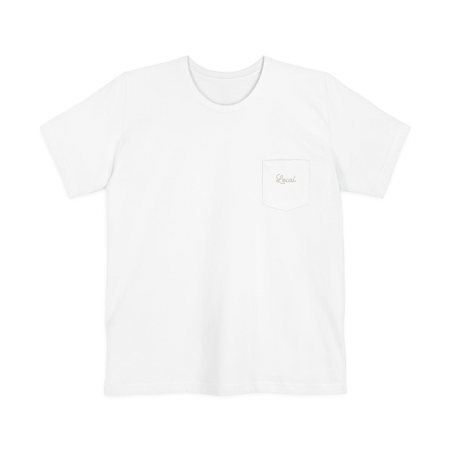 Local Script Unisex Pocket Tee