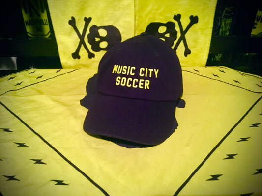 Music City Soccer premium dad hat