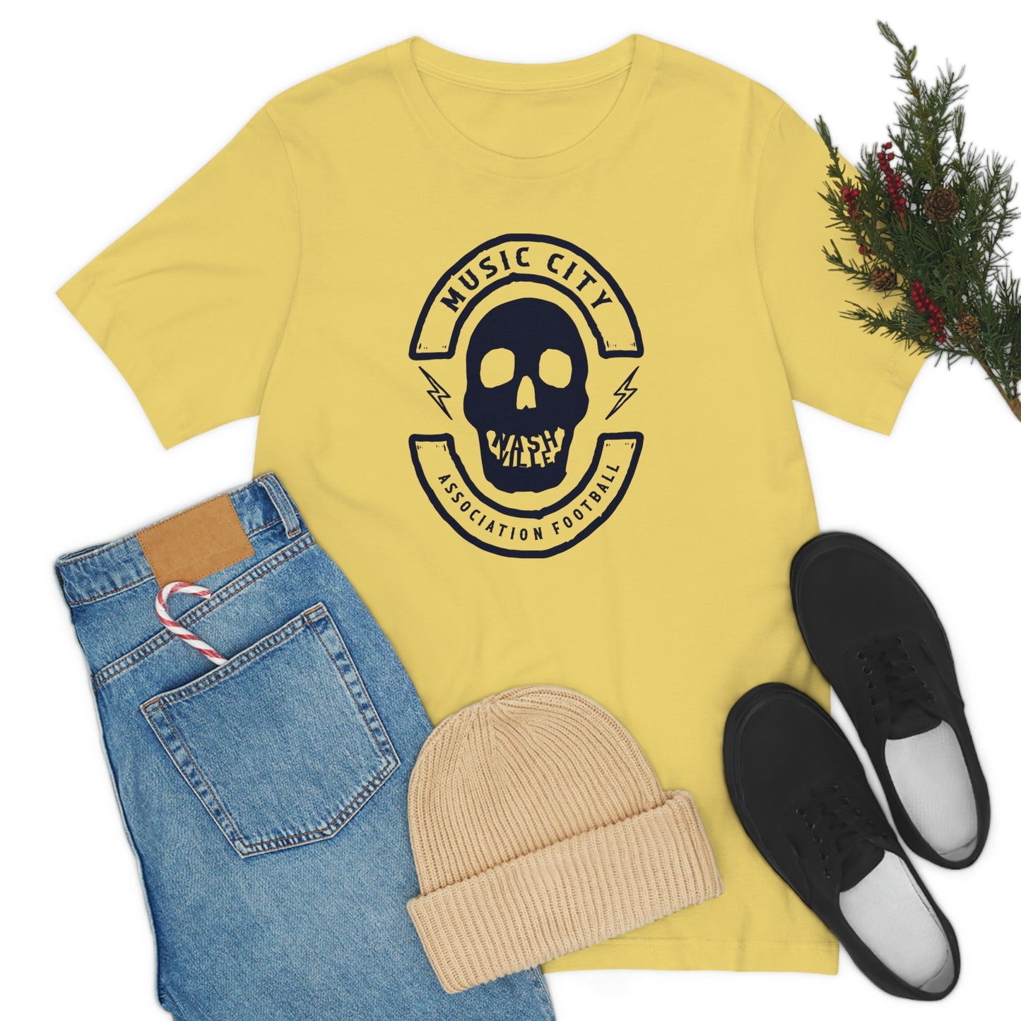 MC Biker Badge Nashteeth J Short Sleeve Tee