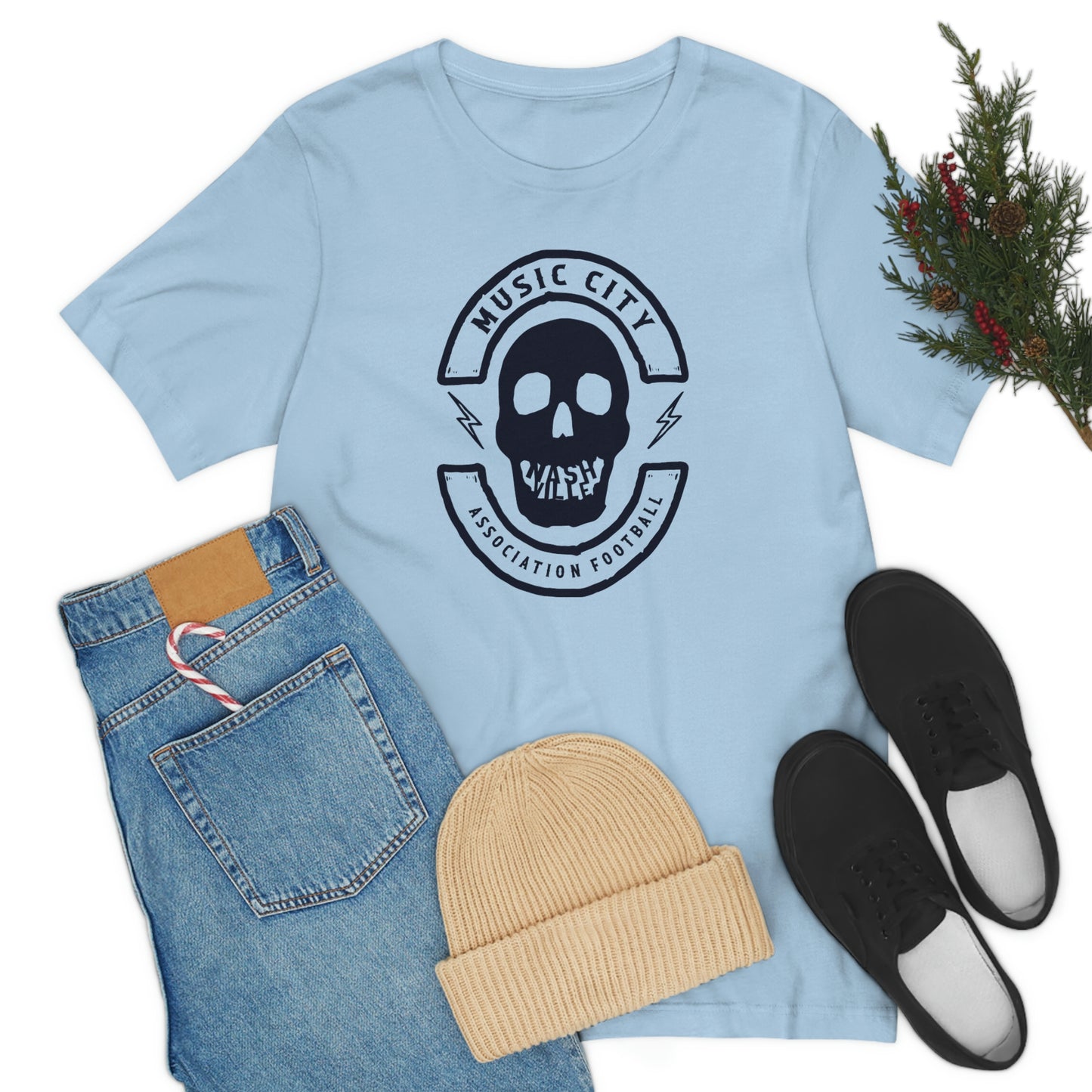 MC Biker Badge Nashteeth J Short Sleeve Tee
