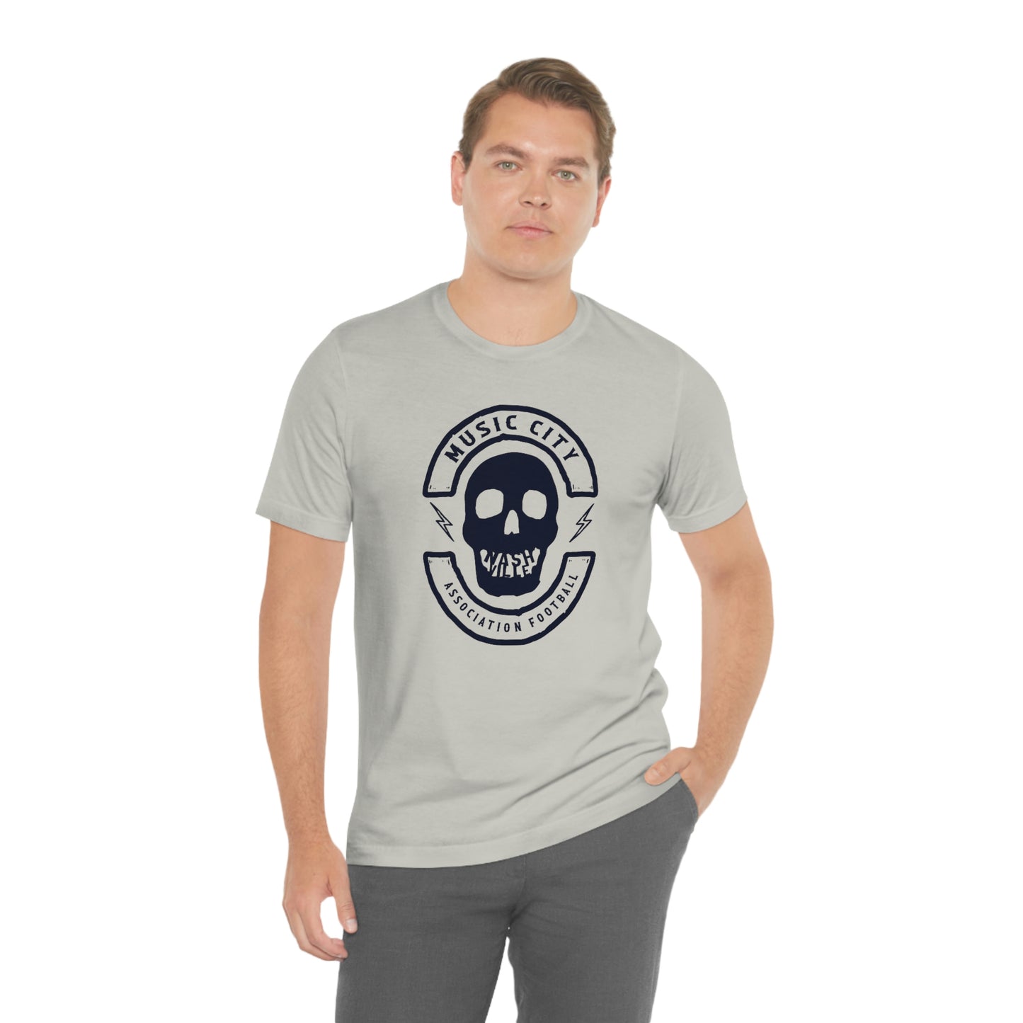 MC Biker Badge Nashteeth J Short Sleeve Tee
