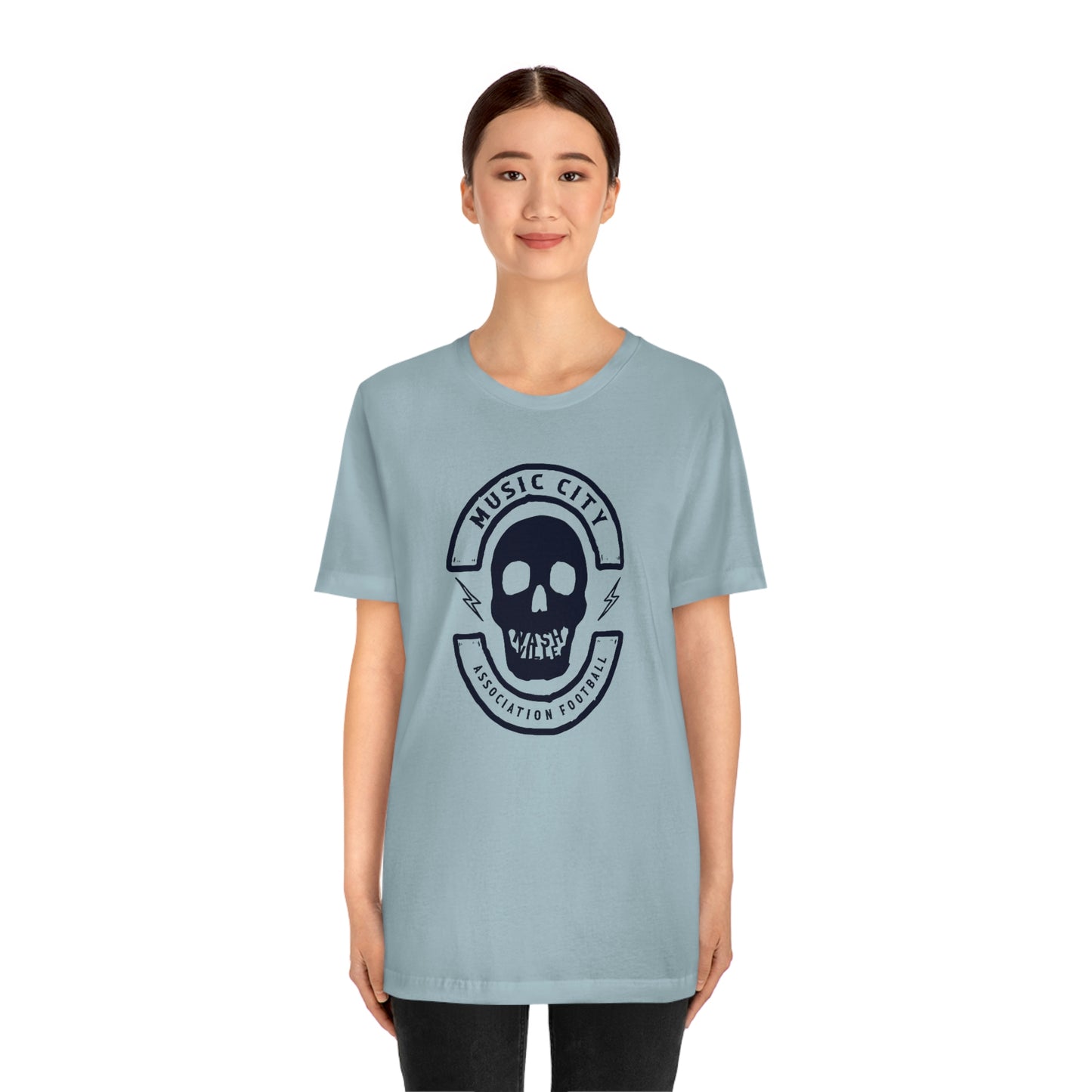 MC Biker Badge Nashteeth J Short Sleeve Tee