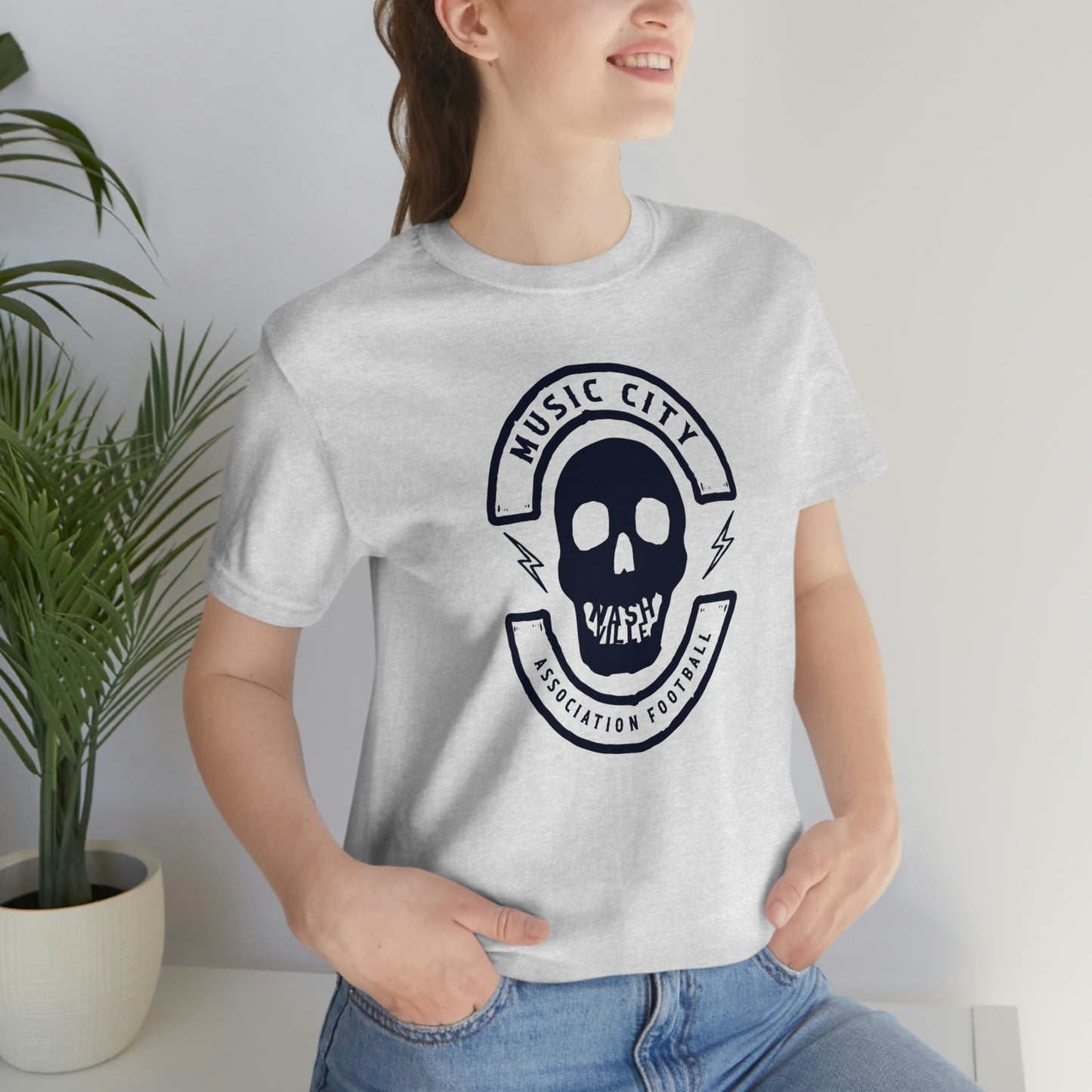 MC Biker Badge Nashteeth J Short Sleeve Tee