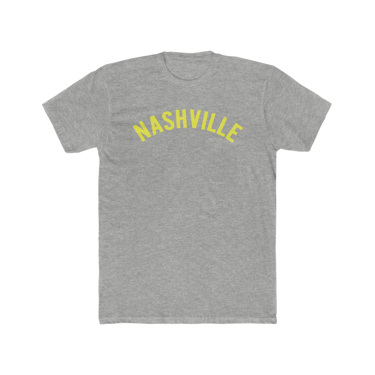 Nashville Curved Text Cotton Crew Tee